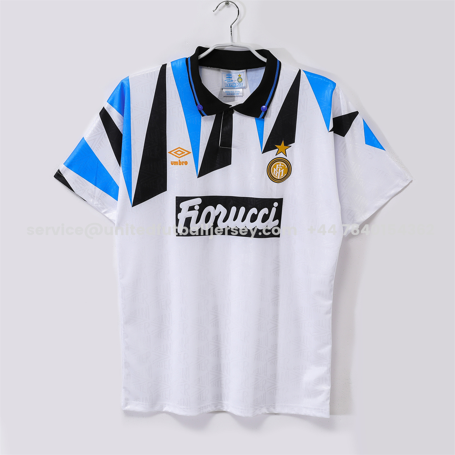 unitedfutballjersey-Retro Inter Milan 1992-93 Away Jersey