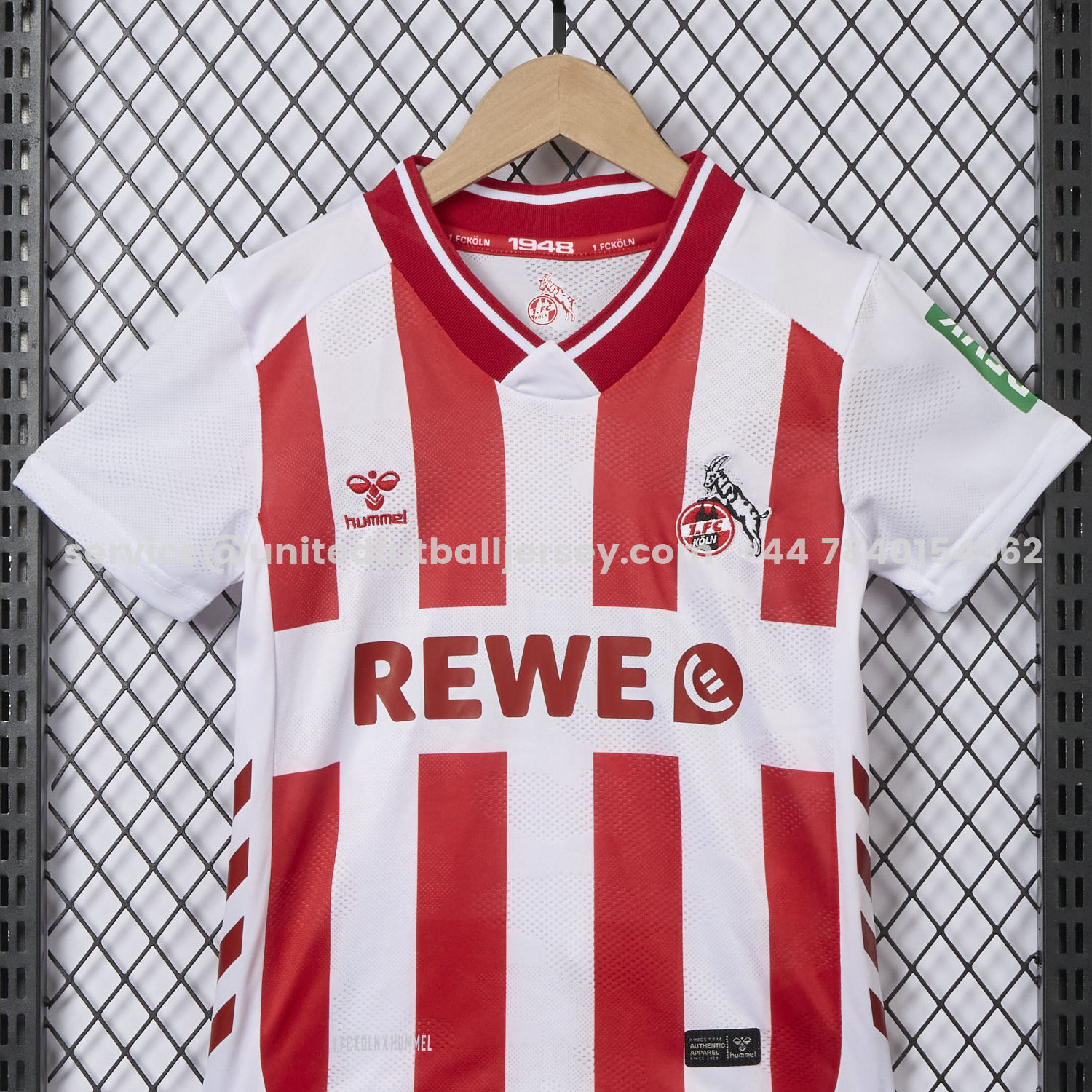 unitedfutballjersey-1. FC Köln 25-26 Home Kids Kit
