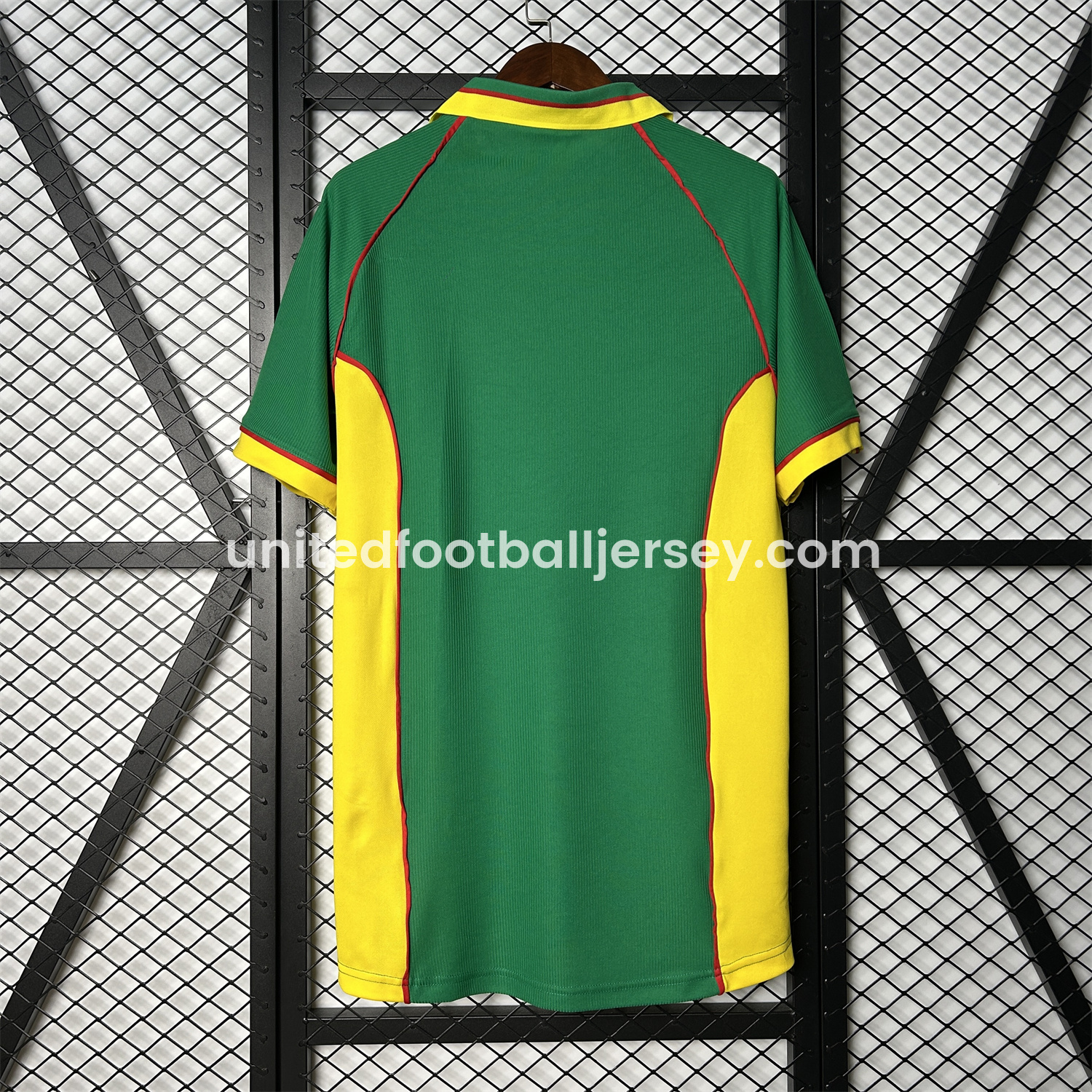 unitedfutballjersey-Retro Cameroon 1998 Home Jersey