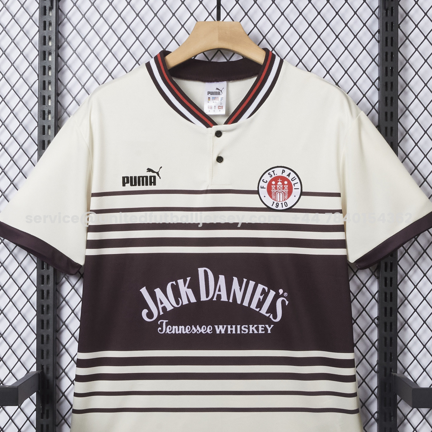 unitedfutballjersey-Retro St. Pauli 1997-98 Home Jersey