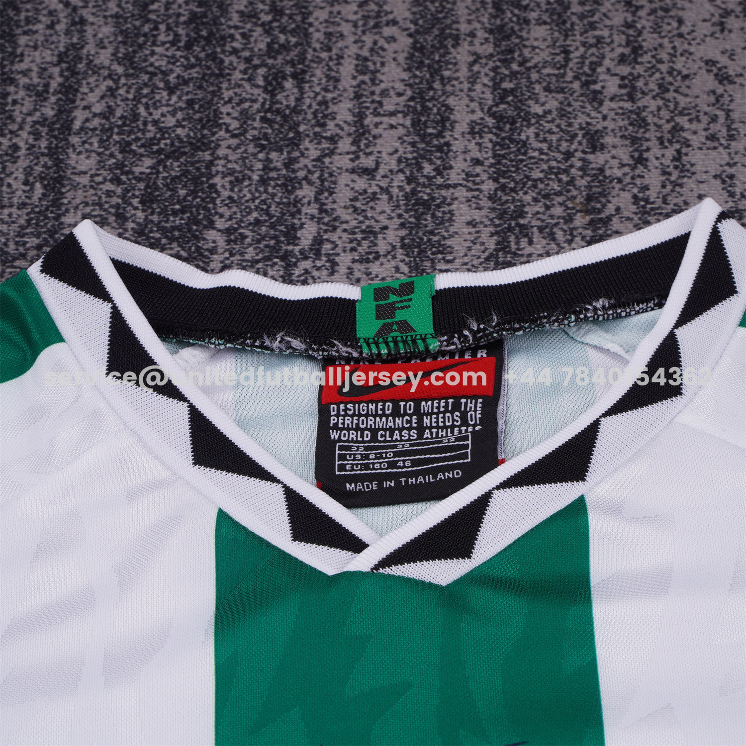 unitedfutballjersey-Retro Nigeria 1996 Away Kids Kit