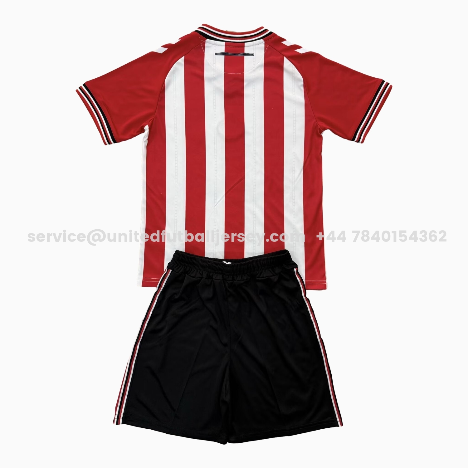unitedfutballjersey-Sunderland 25-26 Home Men's Adult Jersey Set - Fans Version