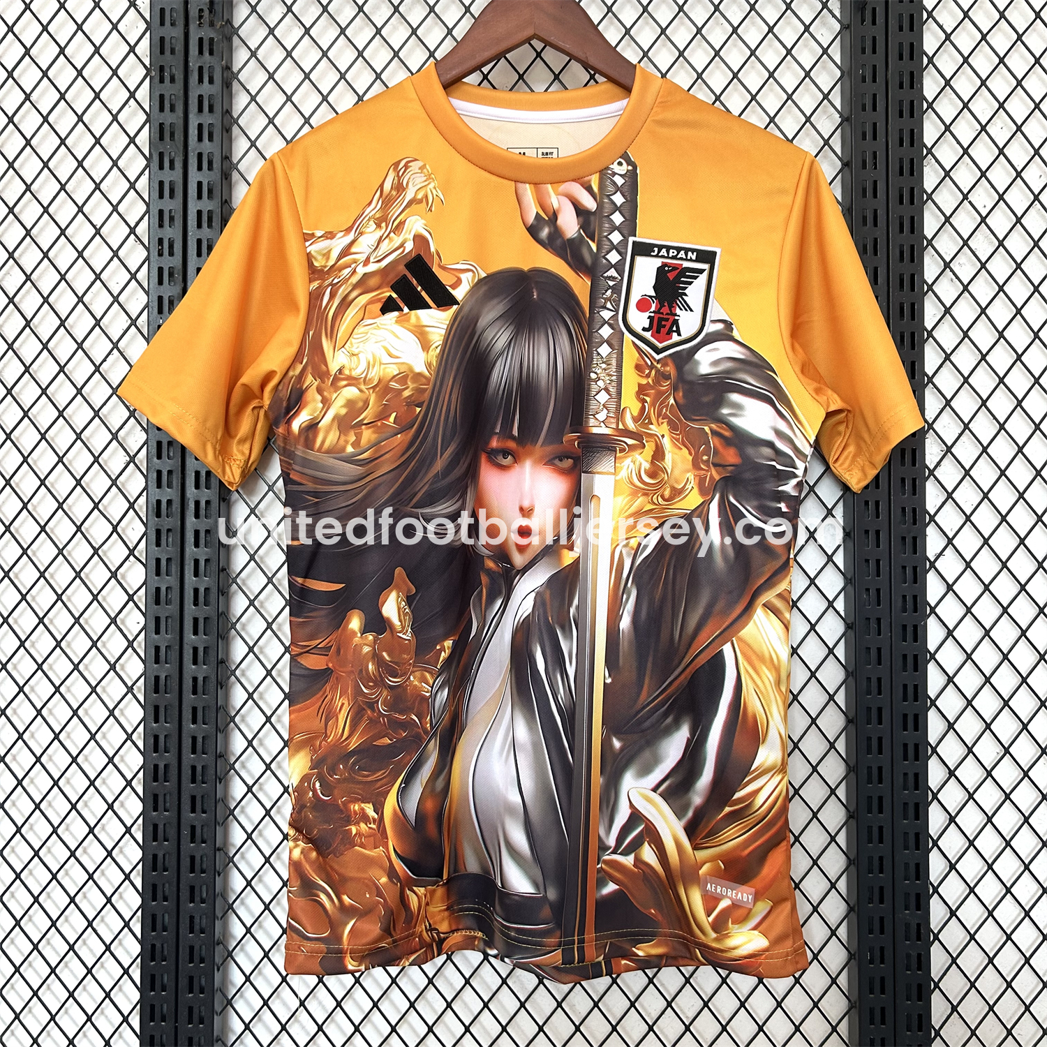 unitedfutballjersey-Japan 24-25 Girl With Sword 3D Special Edition Jersey - Fans Version