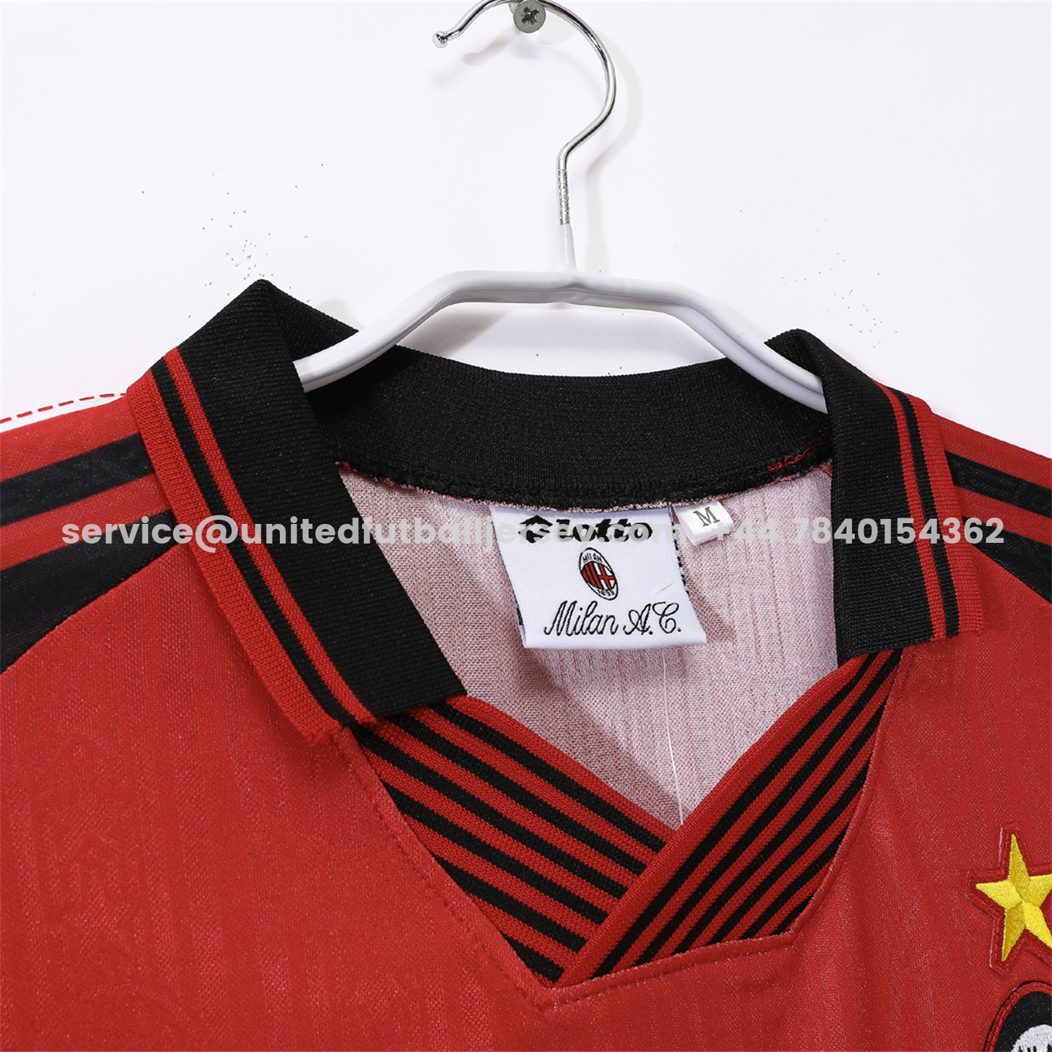 unitedfutballjersey-Retro AC Milan 1997-98 Copa Centenarió de Belo Horizonte Fourth Jersey