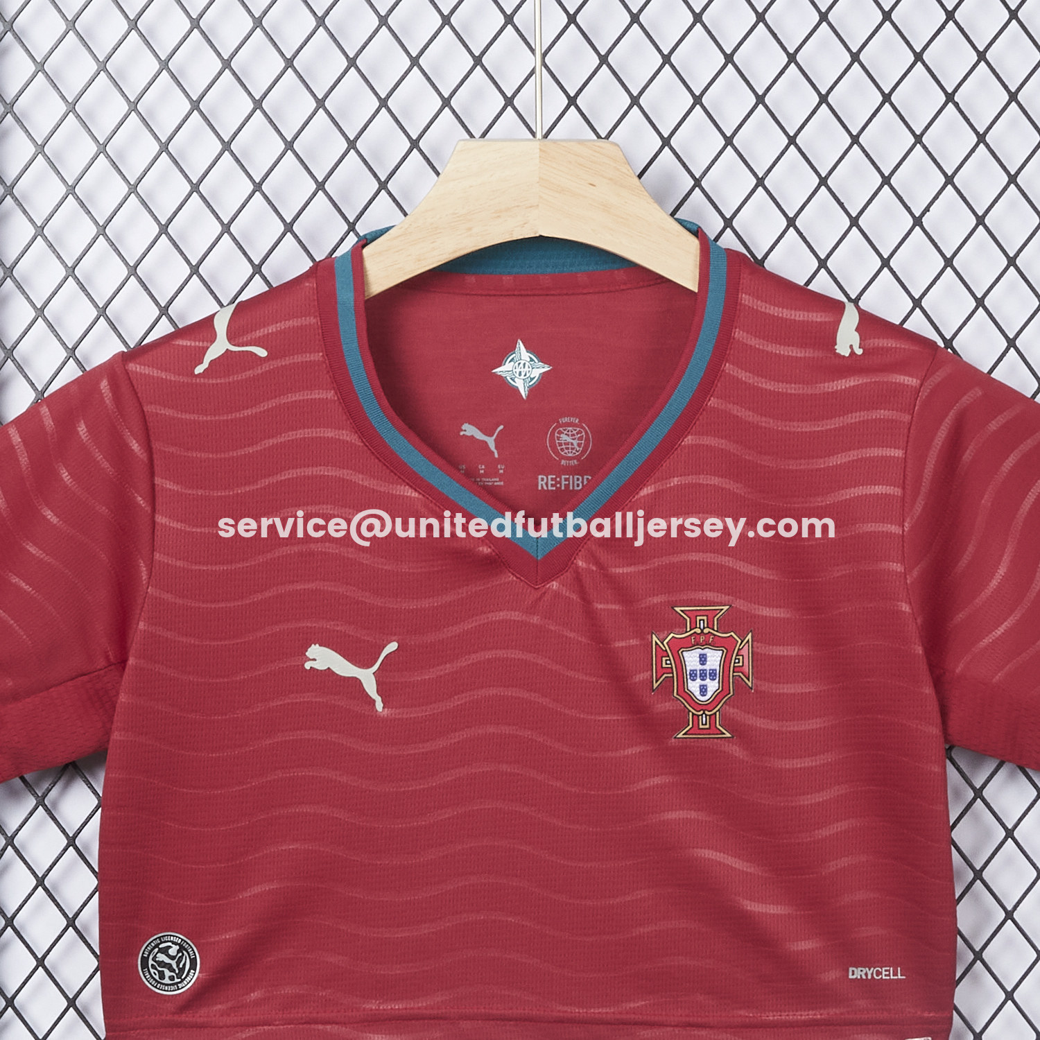 unitedfutballjersey-Women's Portugal 2026 Home Cropped Jersey