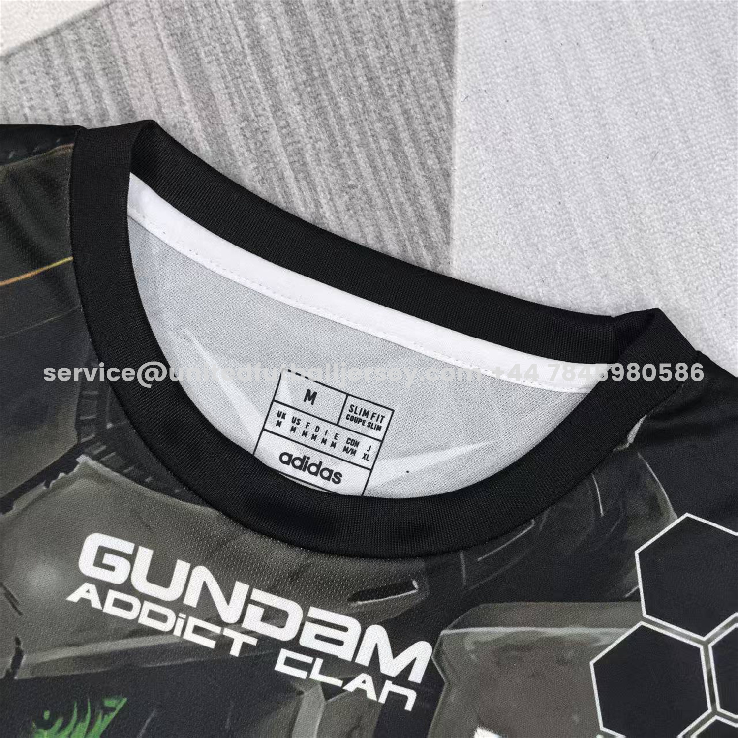unitedfutballjersey-Japan 25-26 Gundam Black Special Jersey - Fans Version