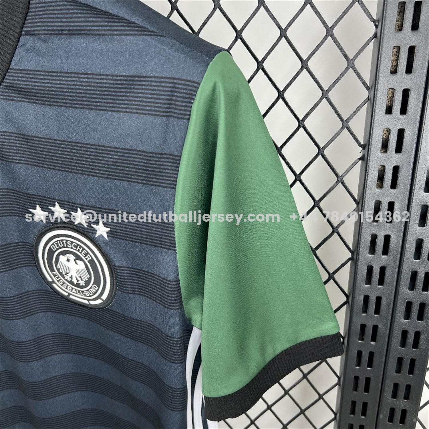 unitedfutballjersey-Germany 25-26 White And Black Special Jersey - Fans Version