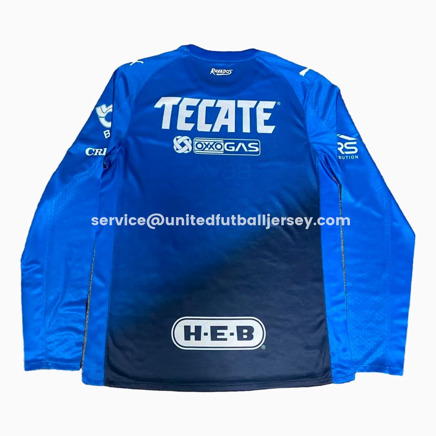 unitedfutballjersey-Rayados Monterrey 25-26 Third Blue Long Sleeves Jersey - Player Version