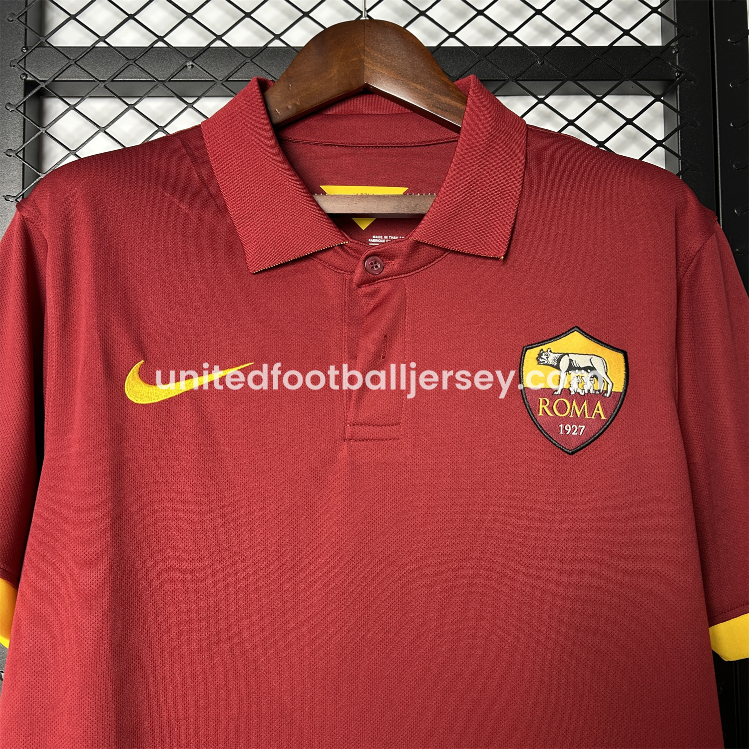 unitedfutballjersey-Retro Roma 2014-15 Home Jersey