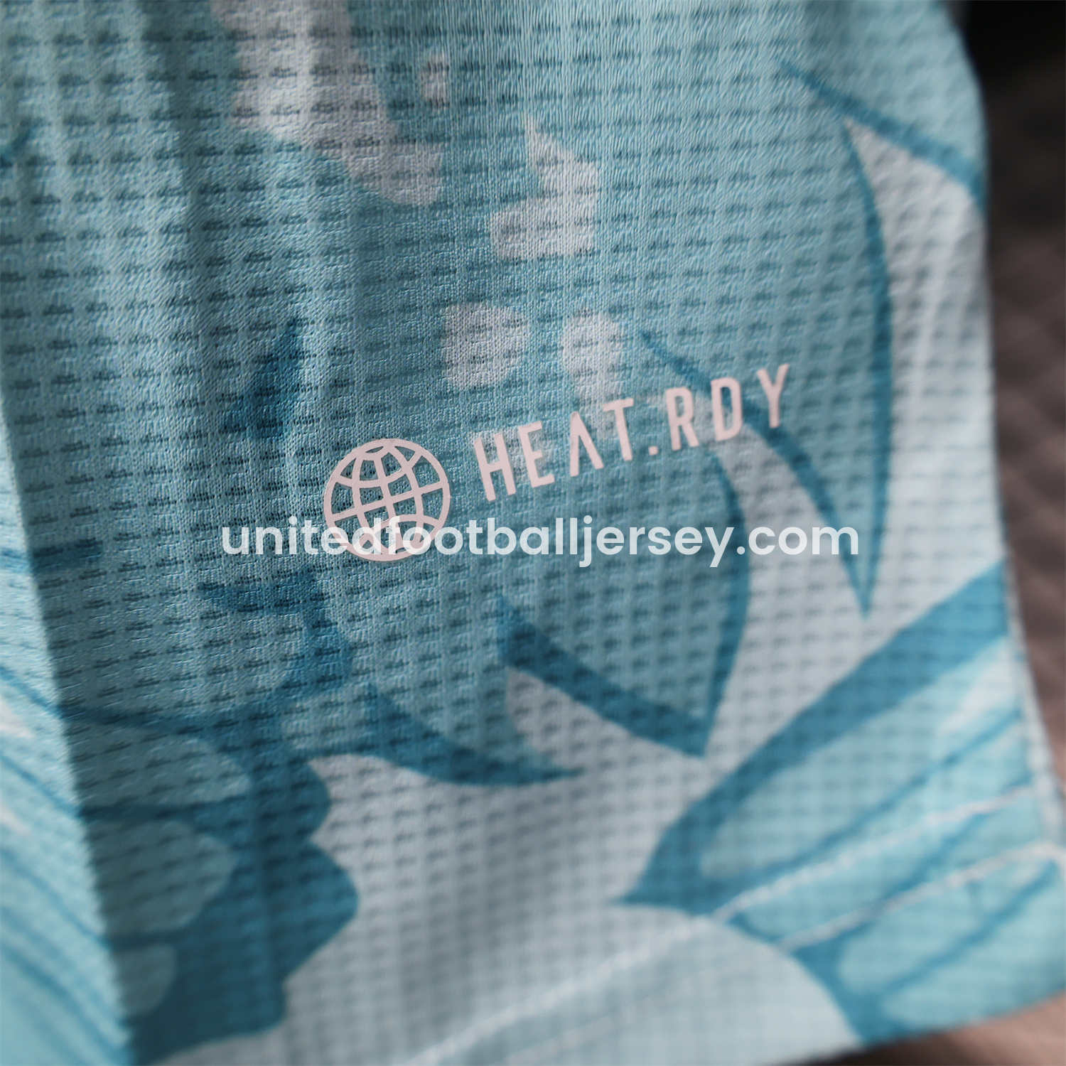 unitedfutballjersey-Algeria 25-26 Light Blue Flower Pattern Special Edition Jersey - Player Version