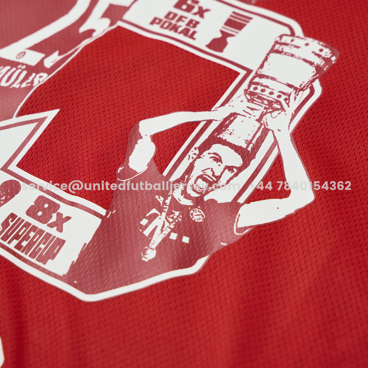 unitedfutballjersey-Bayern Munich 25-26 Home Müller Limited Edition Jersey - Player Version