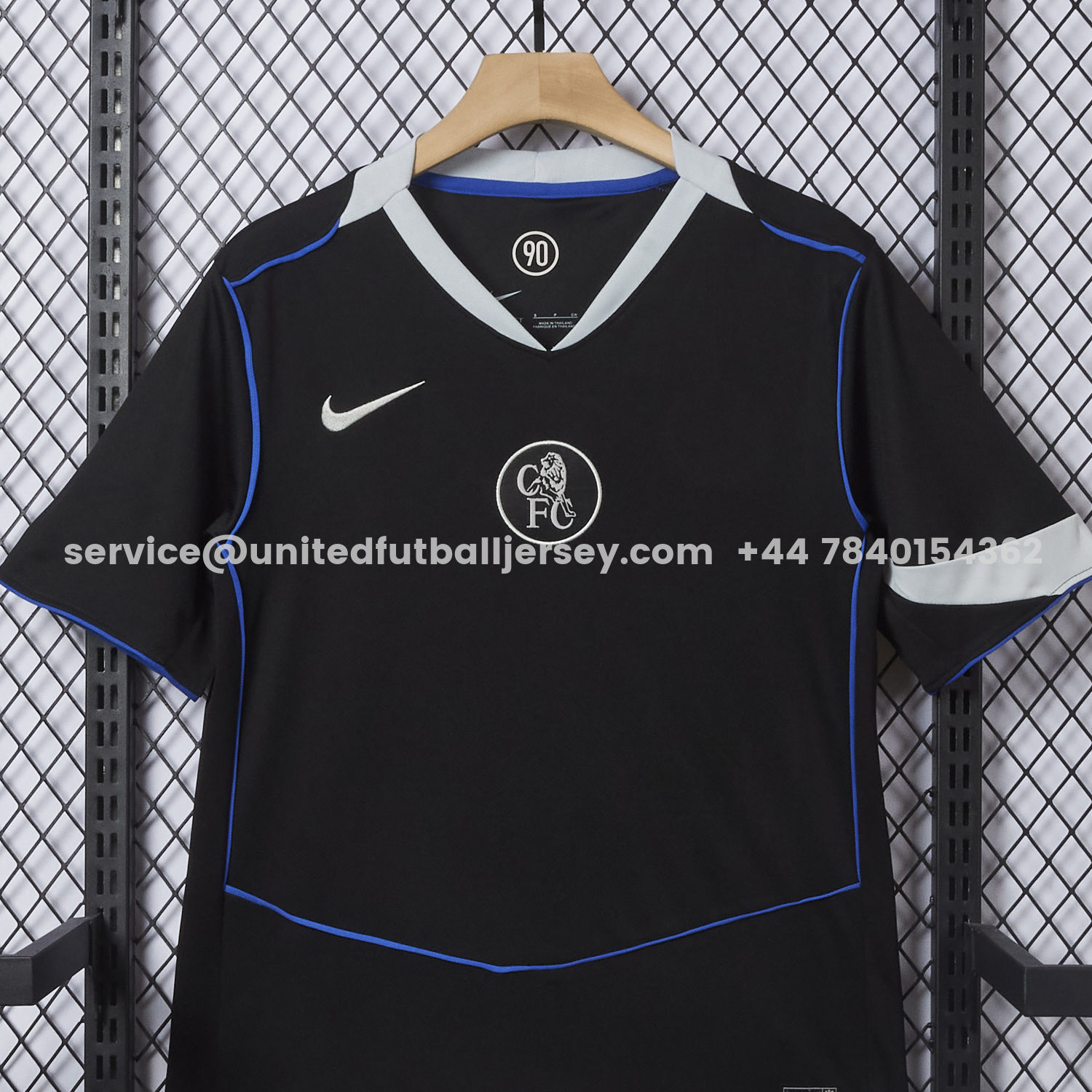 unitedfutballjersey-C.H.E.L.S.E.A 25-26 Third Unsponsored Black Jersey - Fans Version