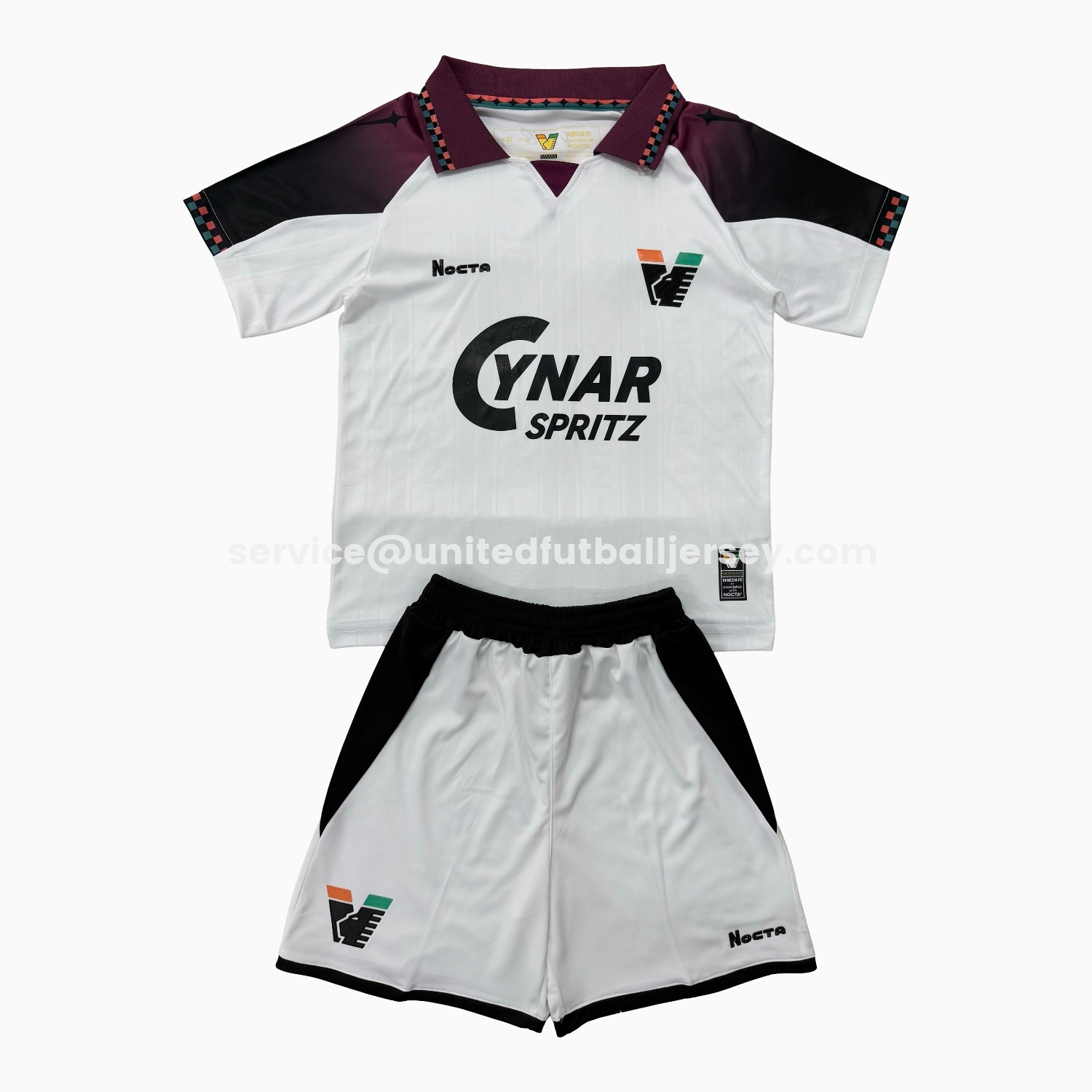 unitedfutballjersey-Venezia FC 25-26 Away Men's Adult Jersey Set - Fans Version