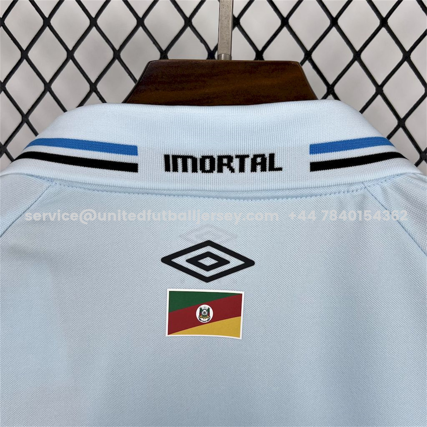unitedfutballjersey-Gremio 25-26 Away Unsponsored Jersey - Fans Version