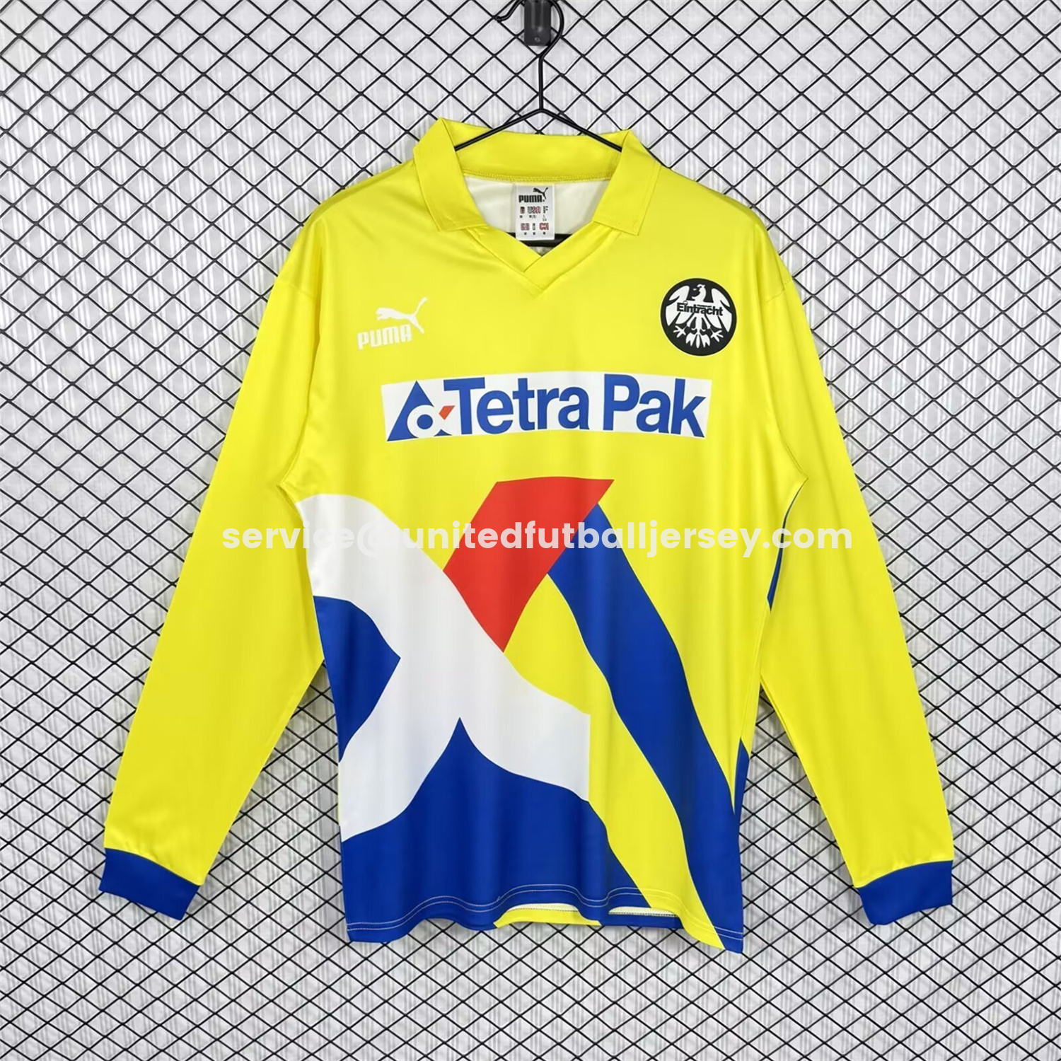 unitedfutballjersey-Retro Frankfurt 1993-95 Away Long Sleeves Jersey