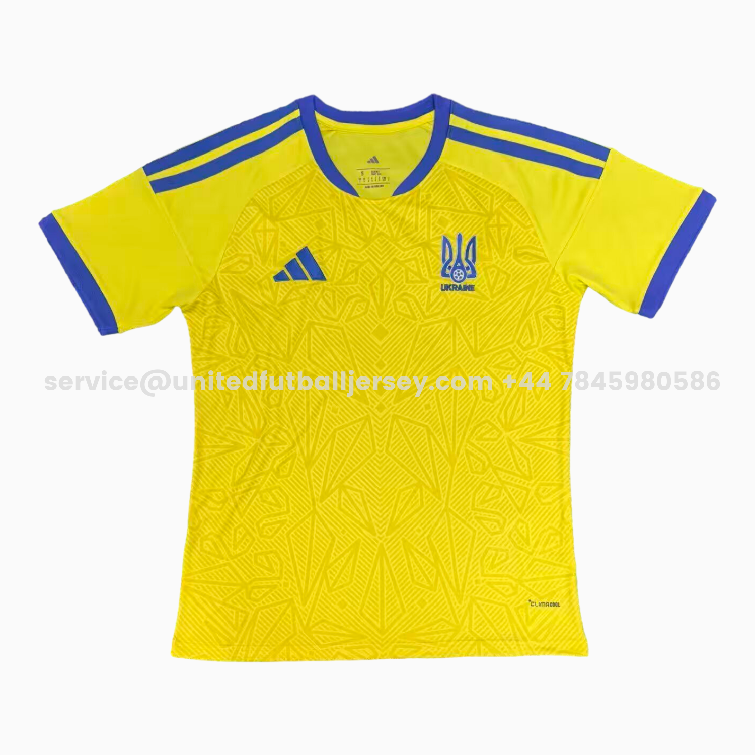 unitedfutballjersey-Ukraine 2026 Home Jersey - Fans Version