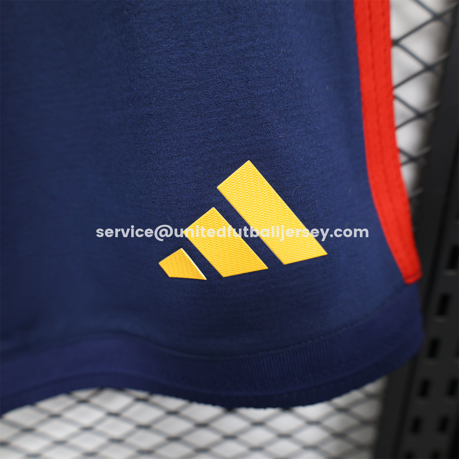 unitedfutballjersey-Spain 2026 Home Dark Blue Shorts - Player Version