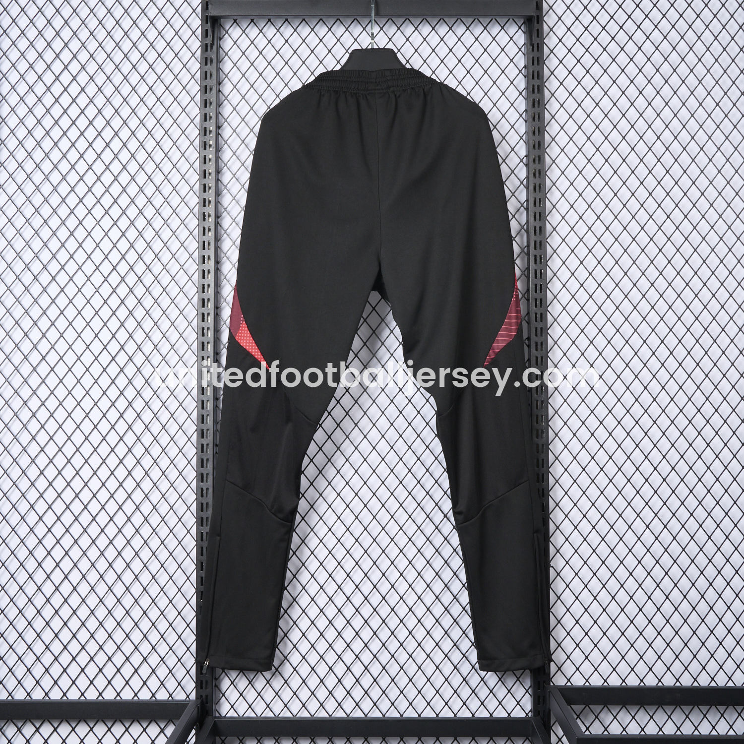 unitedfutballjersey-Manchester United 25-26 Black Training Pants - Player Version