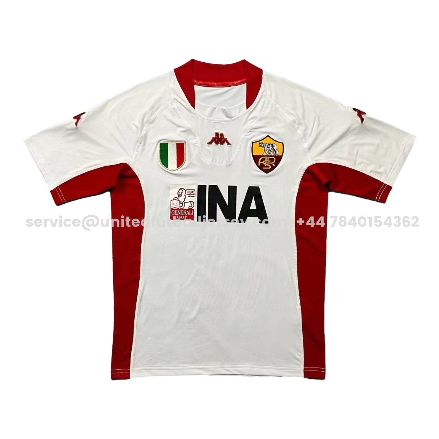 unitedfutballjersey-Retro Roma 2001-02 Away Jersey