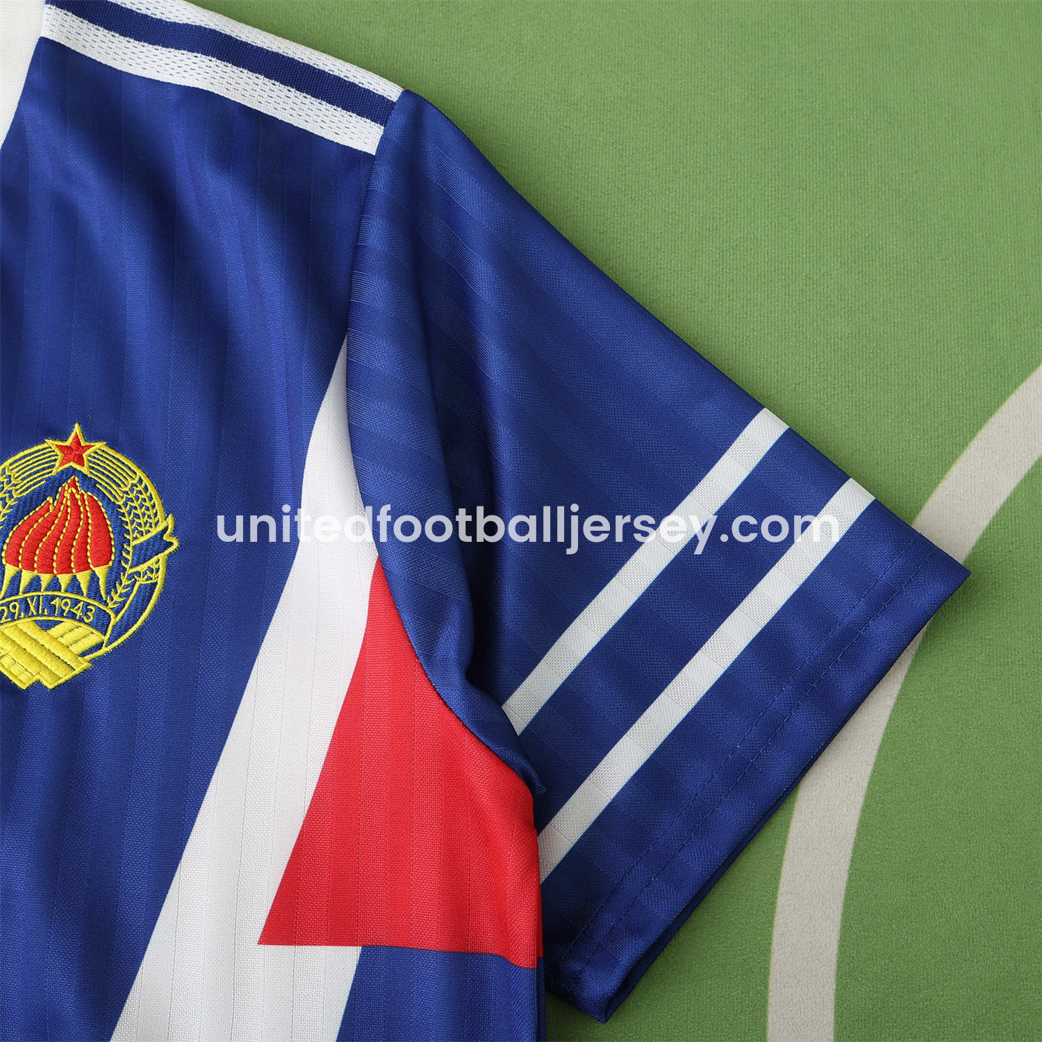 unitedfutballjersey-Retro Yugoslavia 1990 Home Jersey