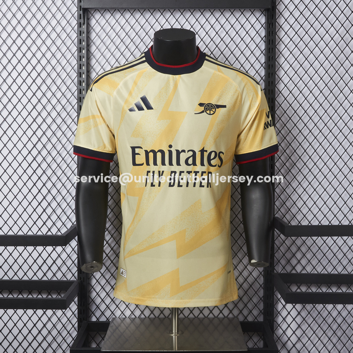 unitedfutballjersey-Arsenal 26-27 Third Jersey - Player Version
