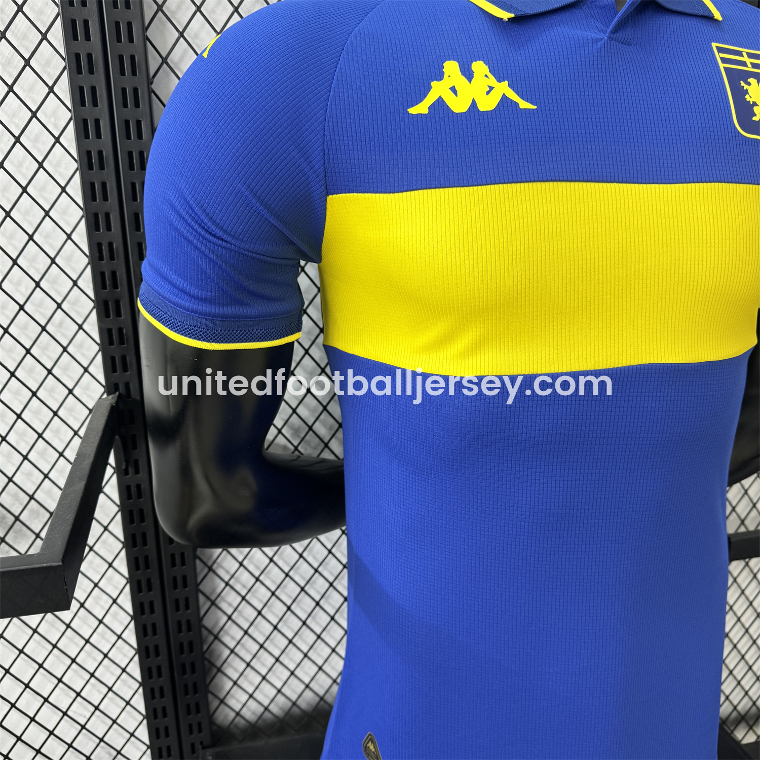 unitedfutballjersey-Genoa 24-25 Fourth Unsponsored Jersey - Player Version