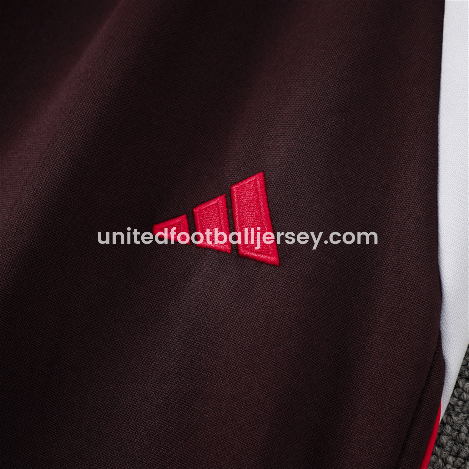 unitedfutballjersey-Bayern Munich 24-25 Long Sleeve Training Set - Dark Red