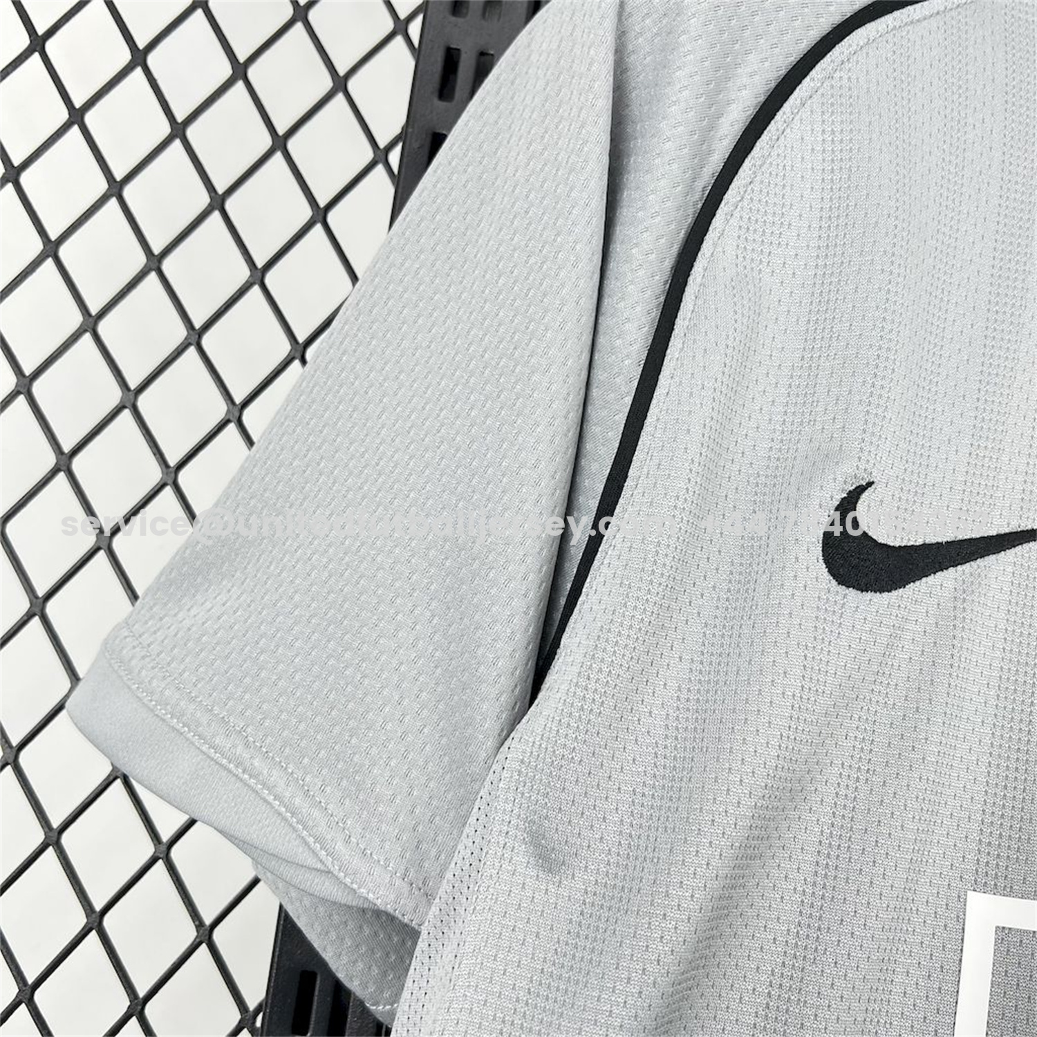 unitedfutballjersey-Retro Manchester United 2007-08 Grey Goalkeeper Jersey