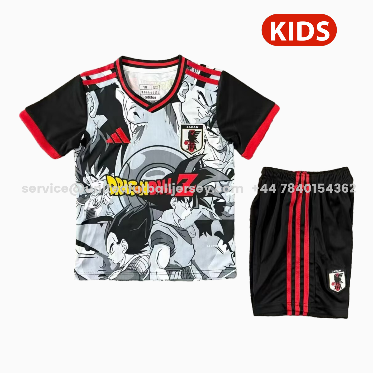 unitedfutballjersey-Japan 25-26 Dragon Z Comic Style Special Kids Kit