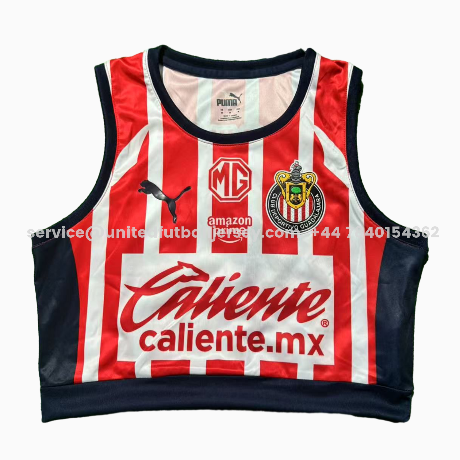 unitedfutballjersey-Women's Chivas de Guadalajara 25-26 Home Yoga Vest