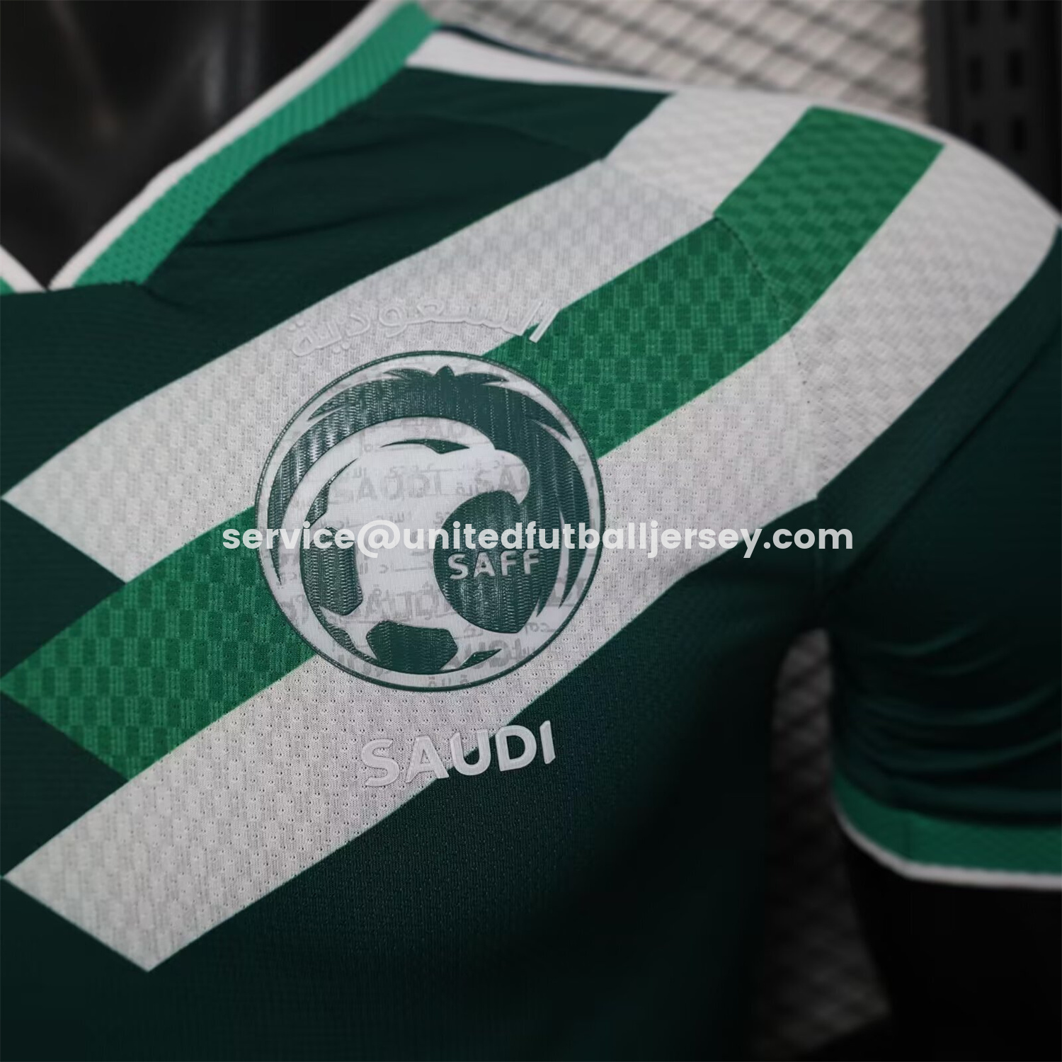 unitedfutballjersey-Saudi Arabia 2026 Shoulder Stripes Special Jersey - Player Version