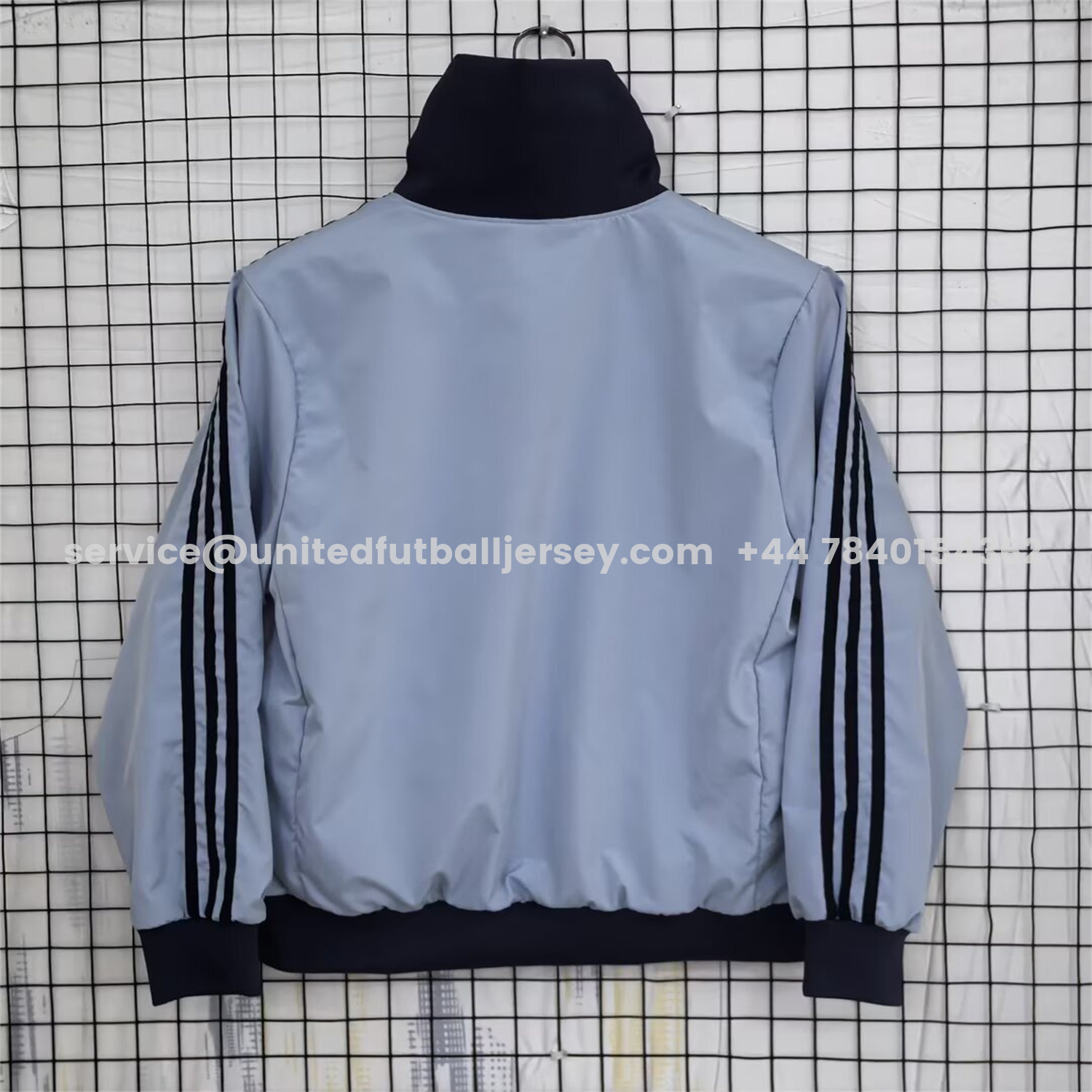 unitedfutballjersey-Argentina 25-26 Training Windbreaker Jacket - Grey