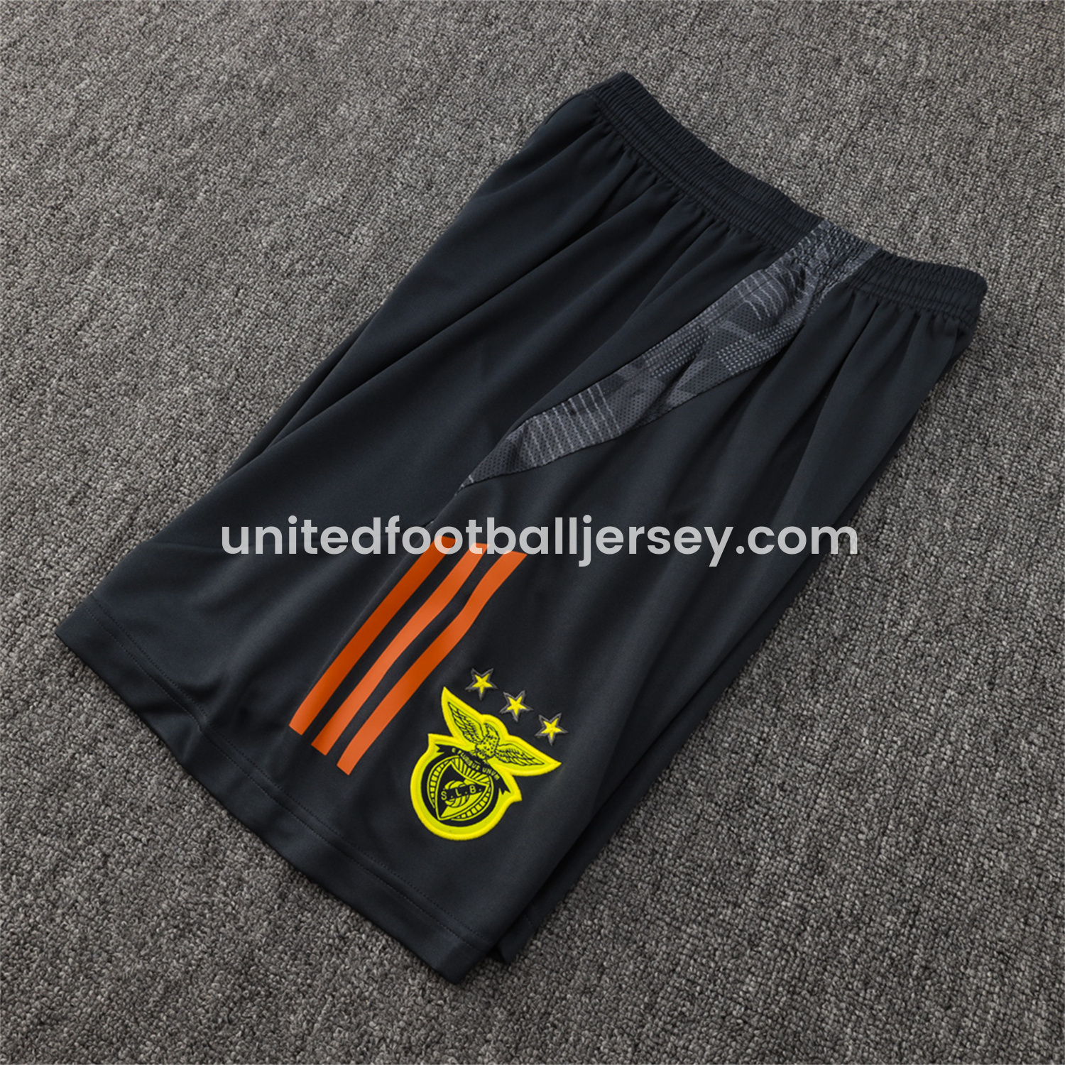 unitedfutballjersey-Benfica 25-26 Vest Training Set - Grey Vest and Deep Grey Shorts