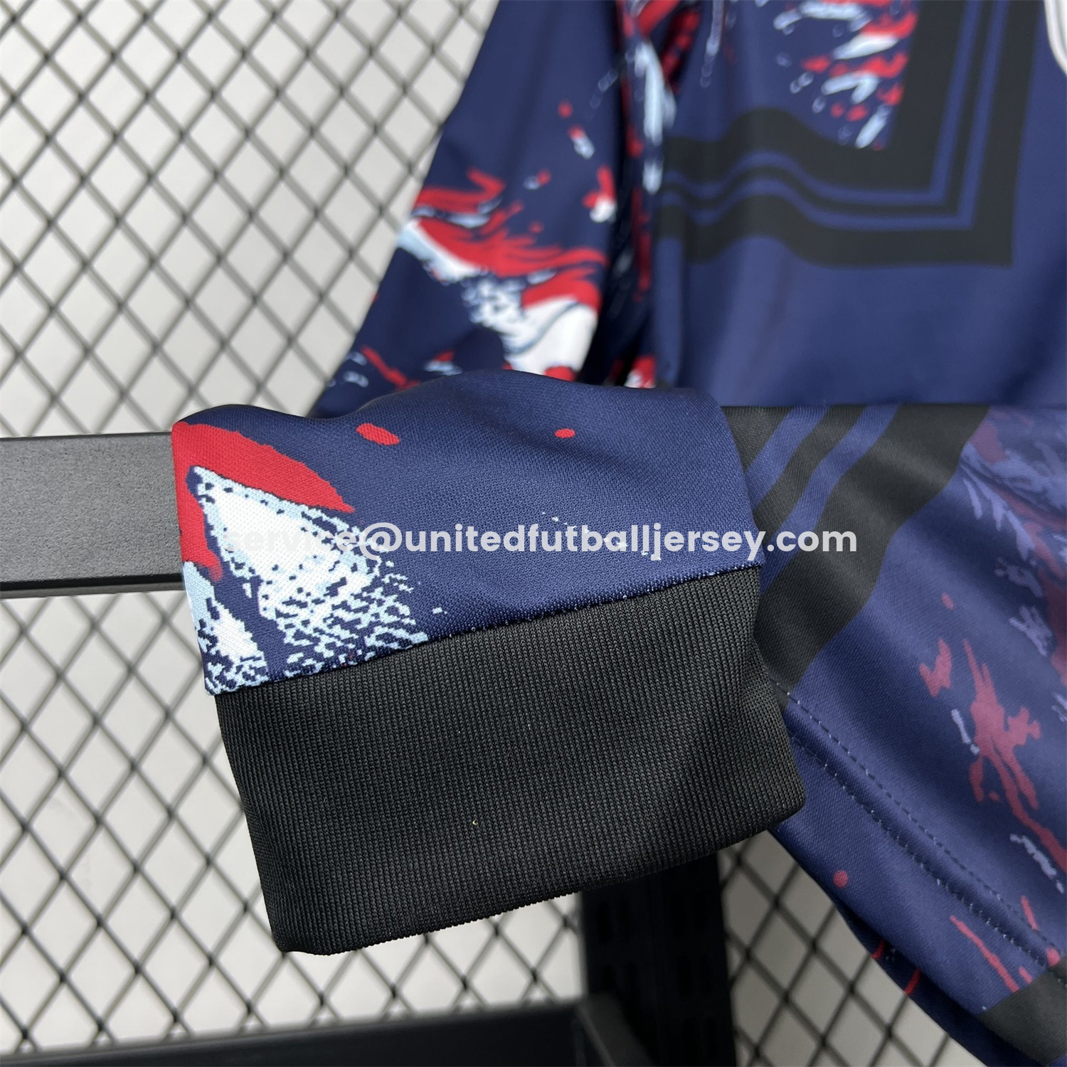 unitedfutballjersey-England 2026 Hollywood Special Long Sleeves Jersey - Fans Version