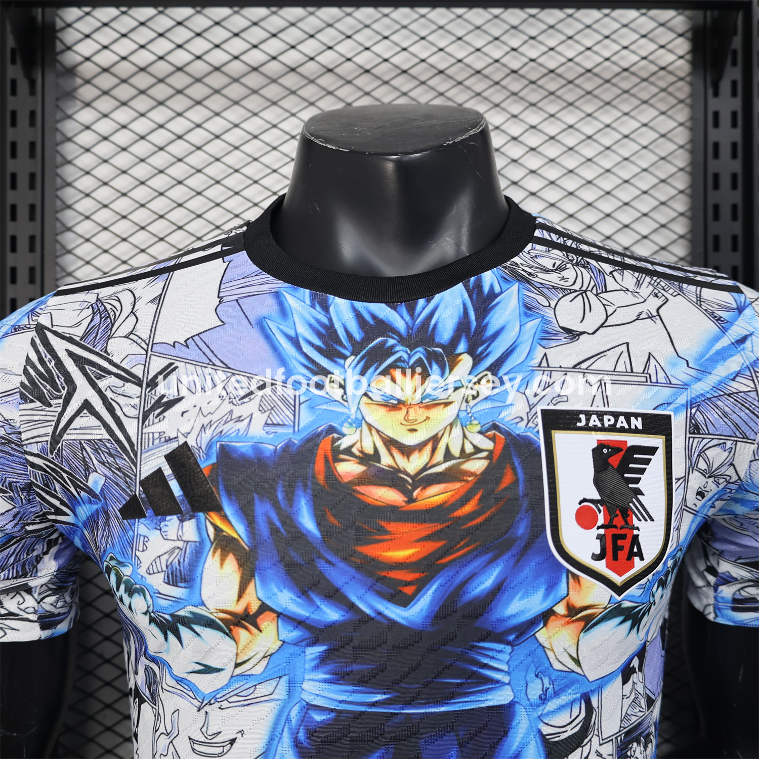 unitedfutballjersey-Japan 25-26 Blue Super Saiyan God Special Edition Jersey - Player Version
