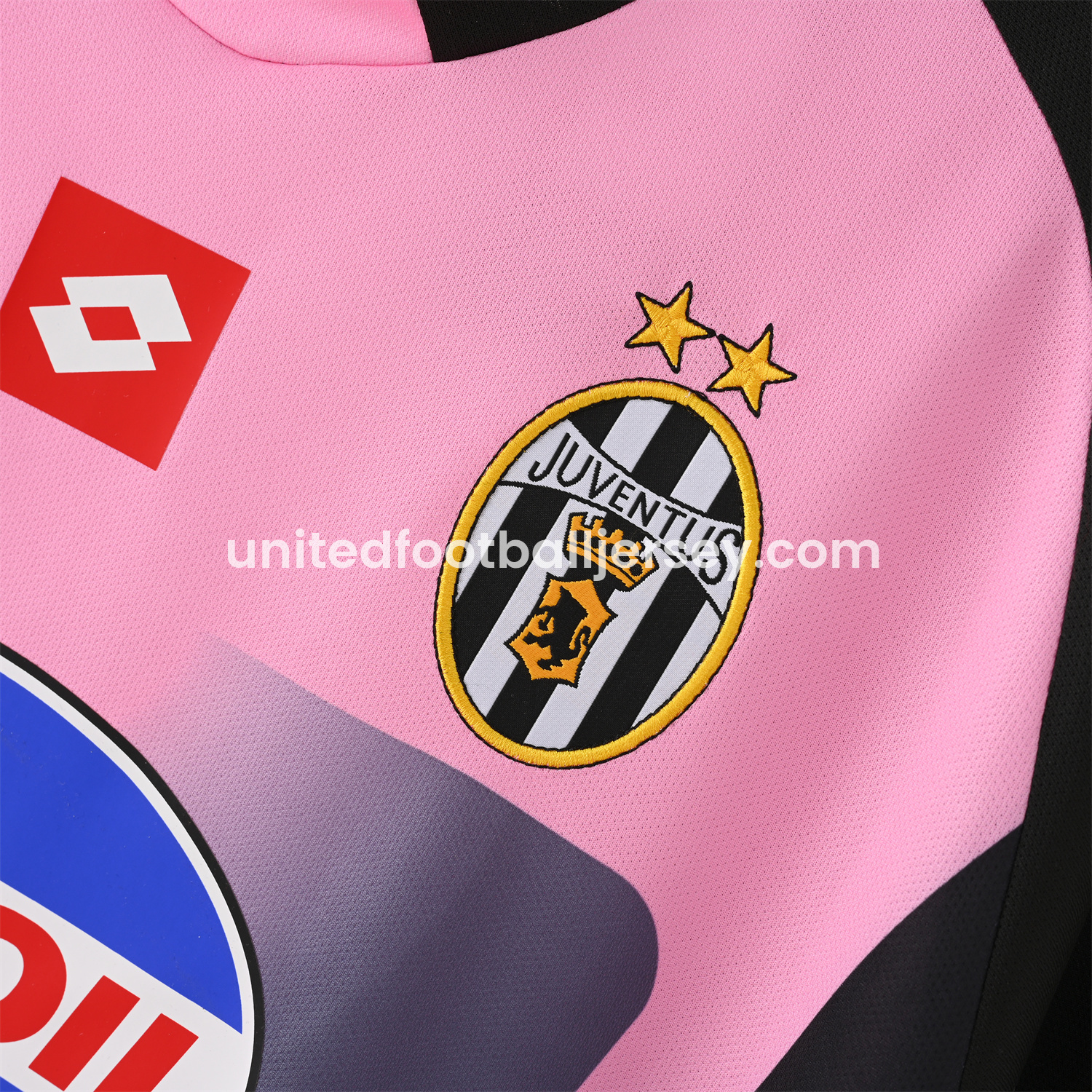 unitedfutballjersey-Retro Juventus 2002-03 Pink Goalkeeper Jersey