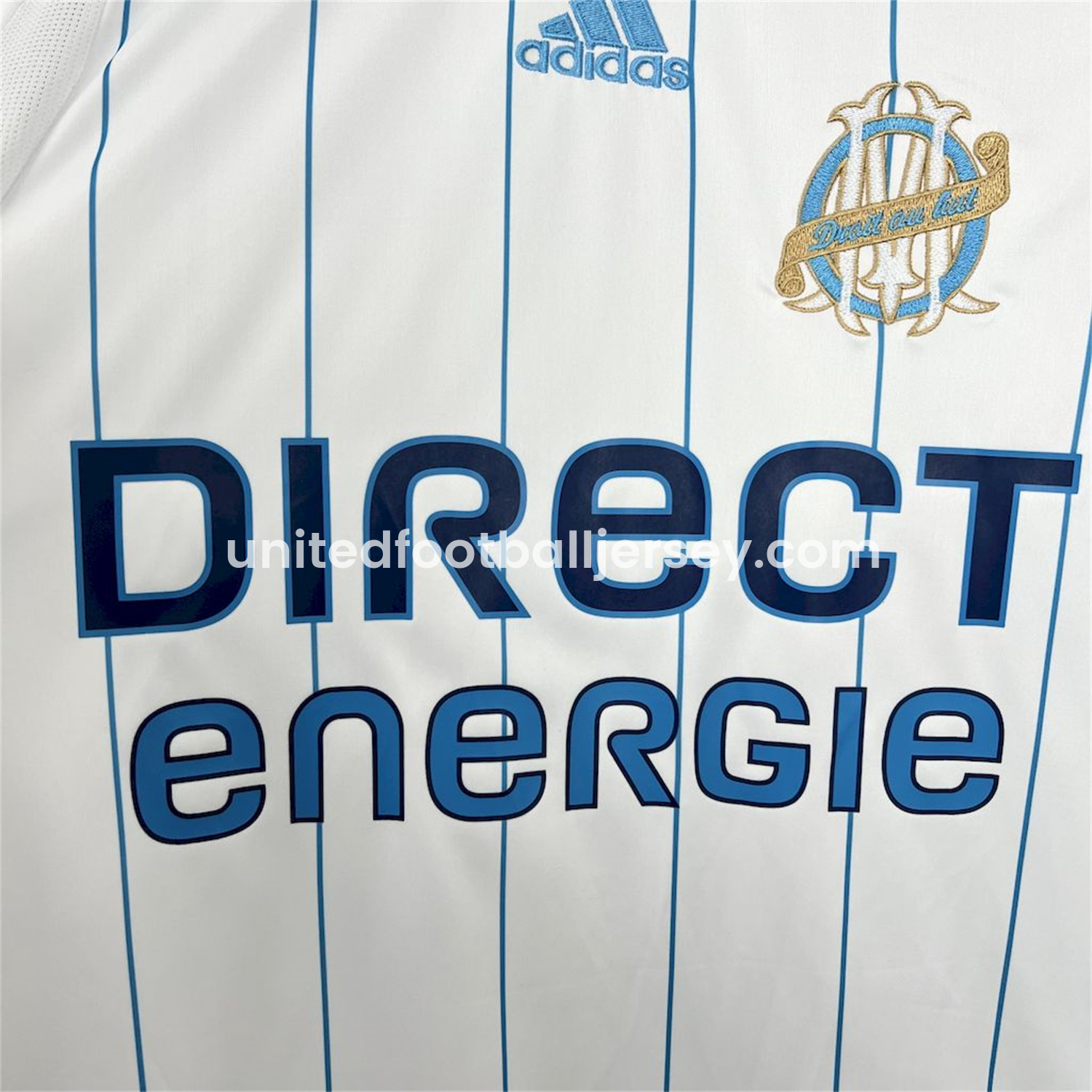 unitedfutballjersey-Retro Marseille 2009-10 Home Jersey