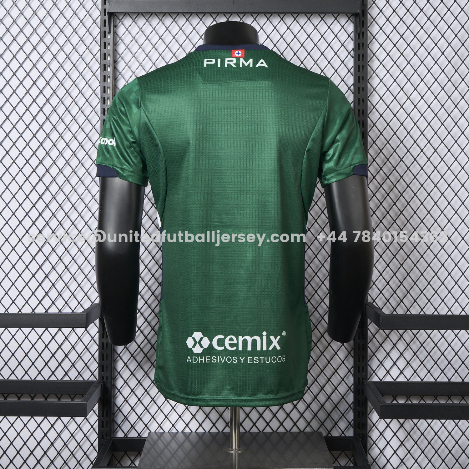 unitedfutballjersey-Cruz Azul 25-26 Goalkeeper Green Jersey - Player Version