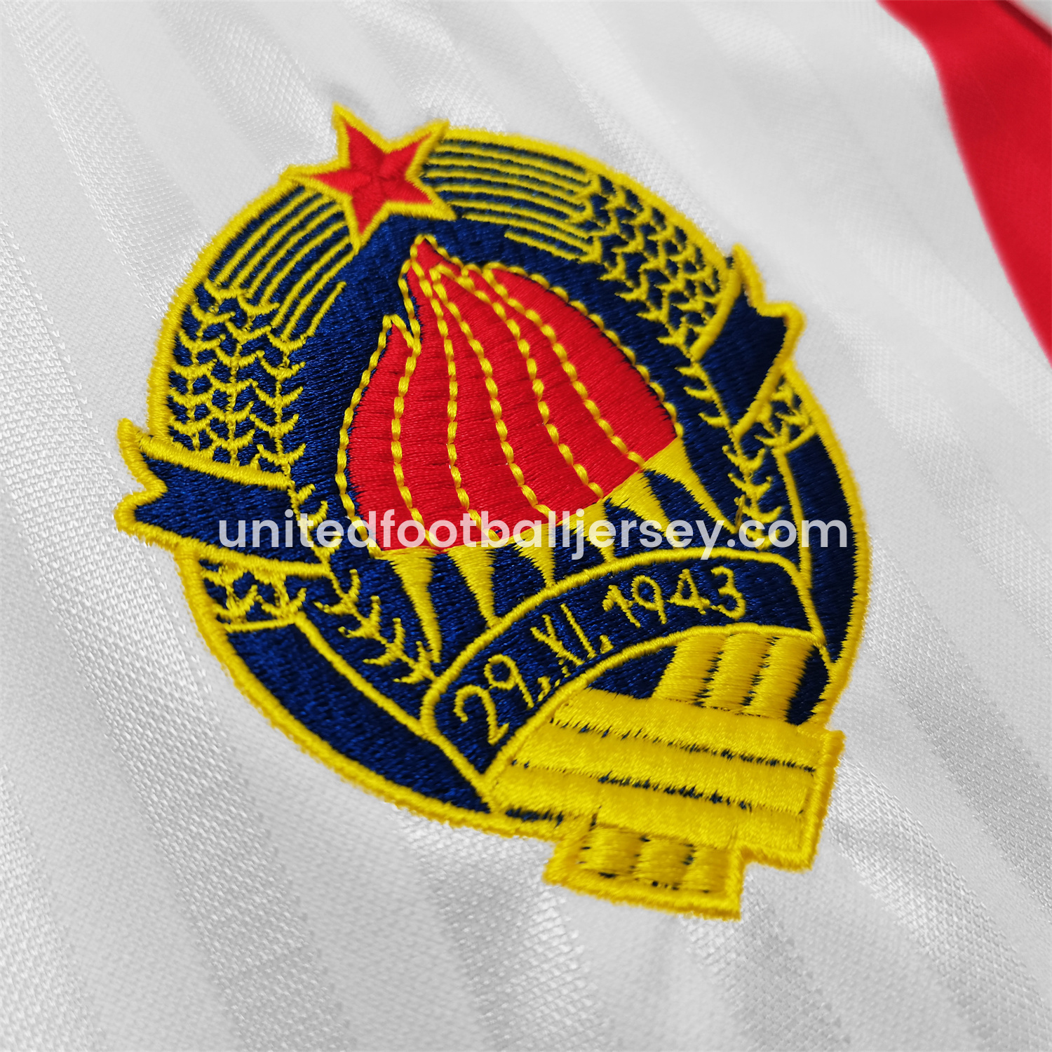 unitedfutballjersey-Retro Yugoslavia 1990 Away Jersey