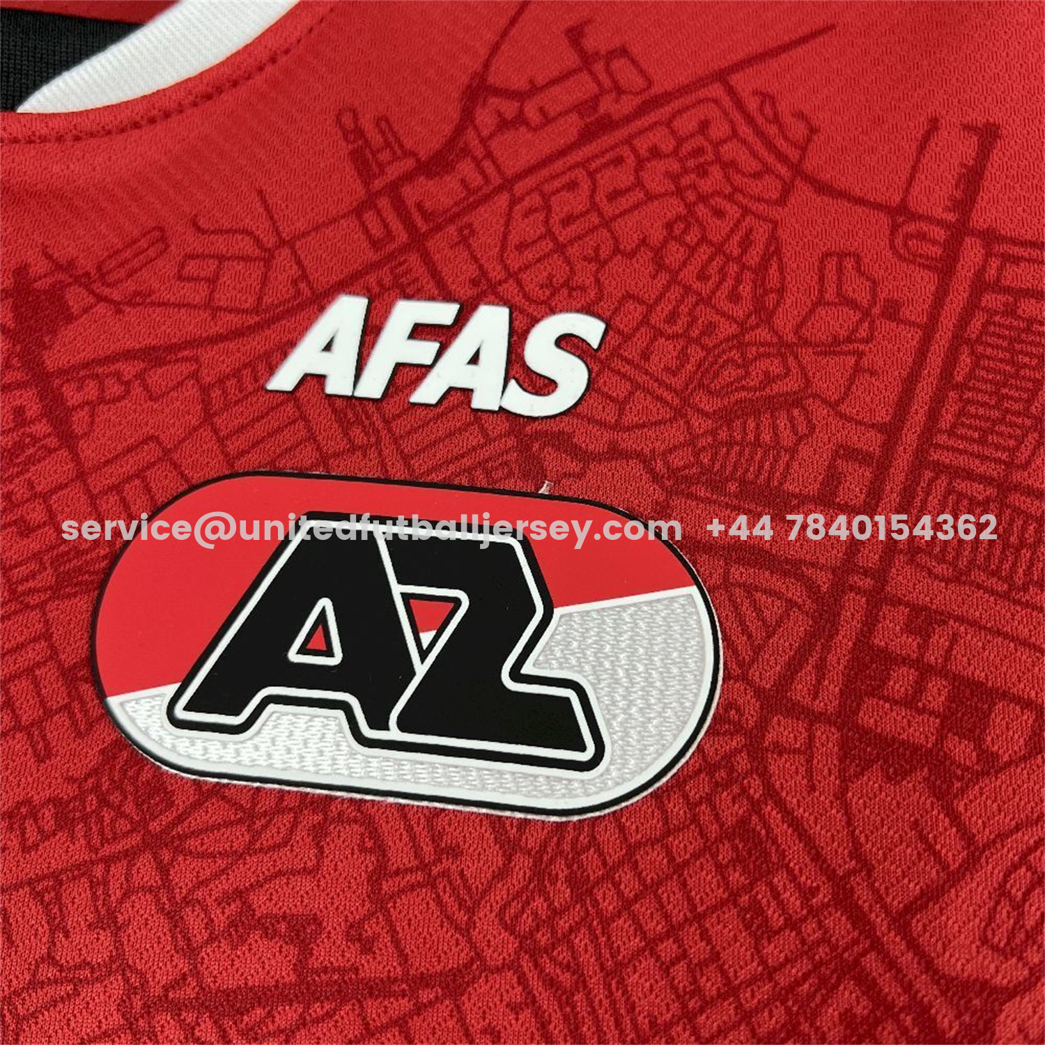 unitedfutballjersey-AZ Alkmaar 25-26 Home Jersey - Fans Version