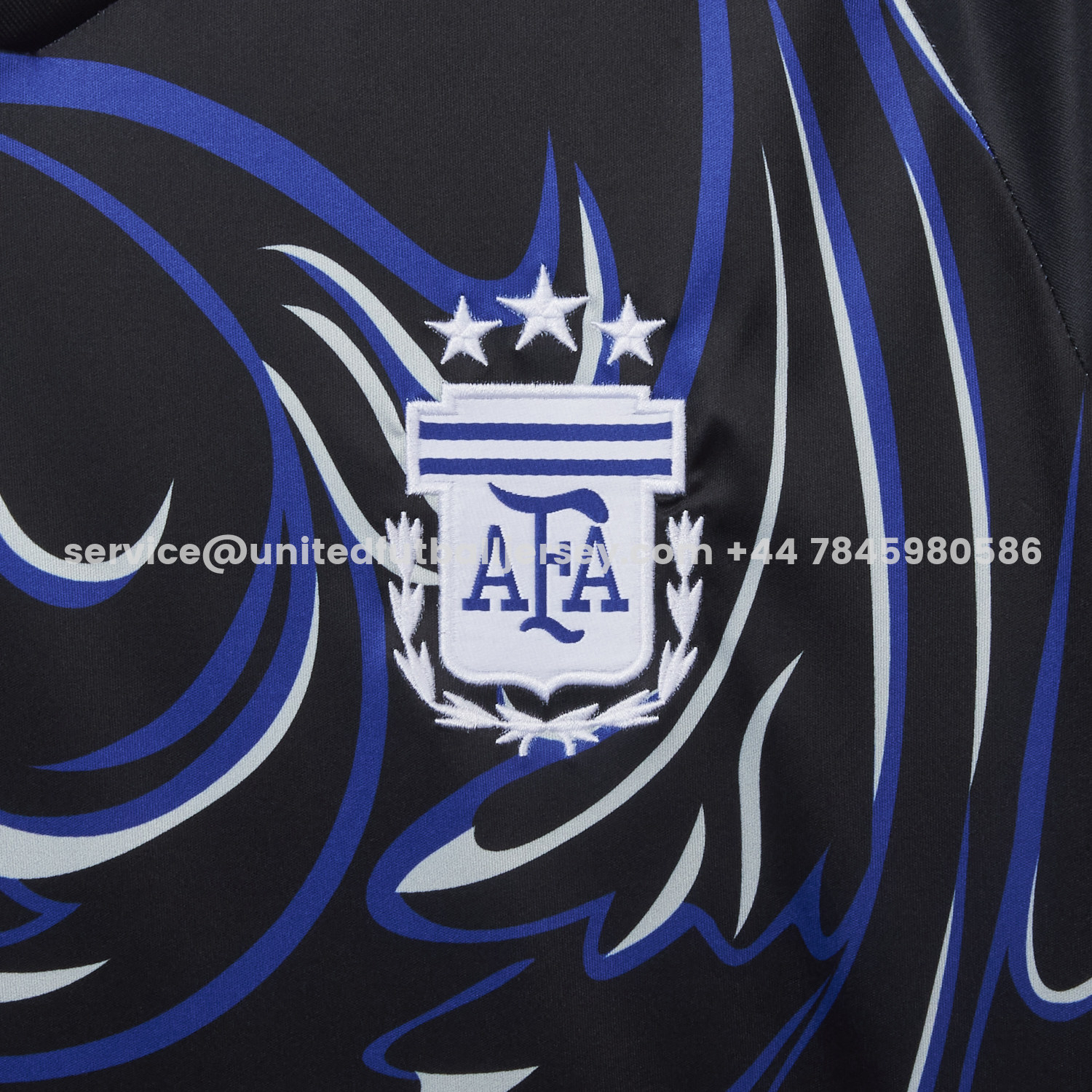 unitedfutballjersey-Argentina 2026 Away Deep Blue Jersey - Fans Version