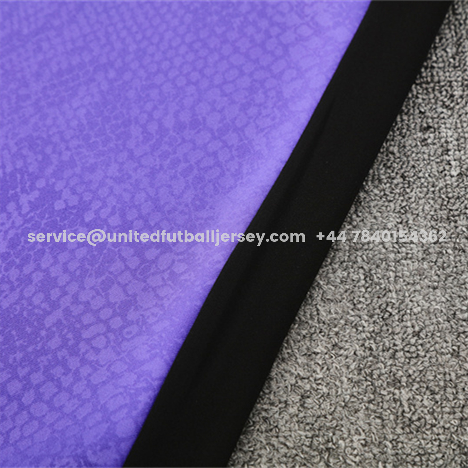 unitedfutballjersey-Barcelona 25-26 X KB Long Sleeve Training Set - Purple Top & Black Pants