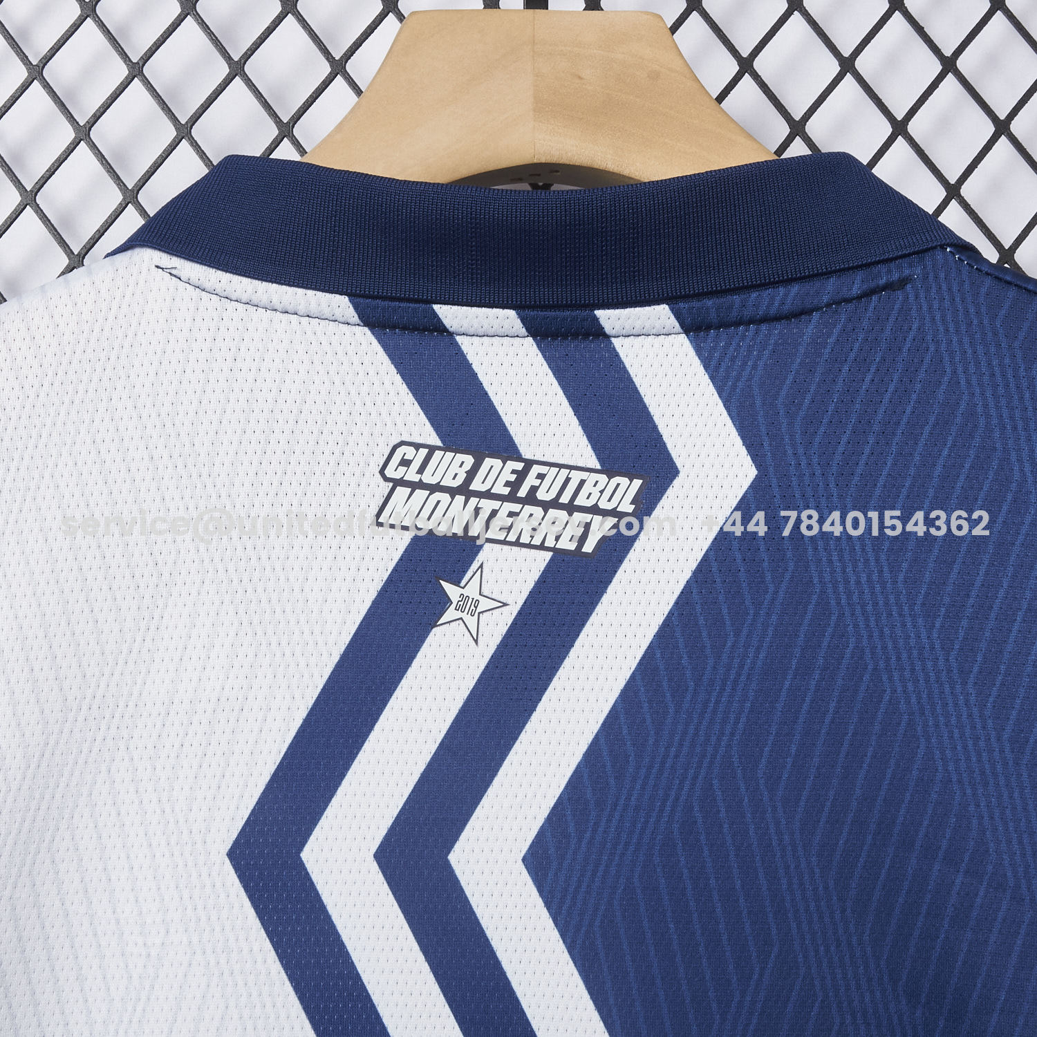 unitedfutballjersey-Rayados Monterrey 25-26 Blue And White Half Special Jersey - Fans Version