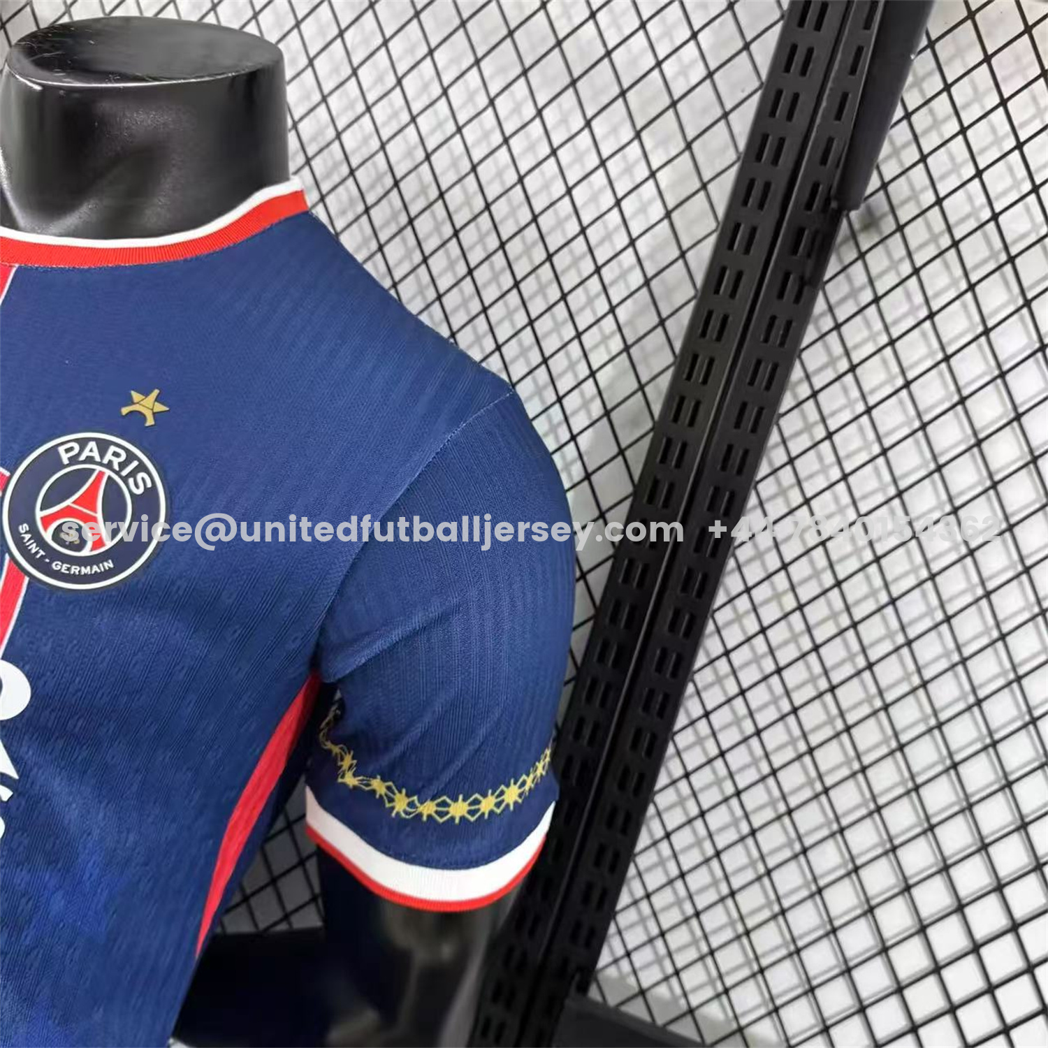unitedfutballjersey-Paris Saint-Germain PSG 25-26 Red Trophy Special Edition Jersey With Star - Player Version