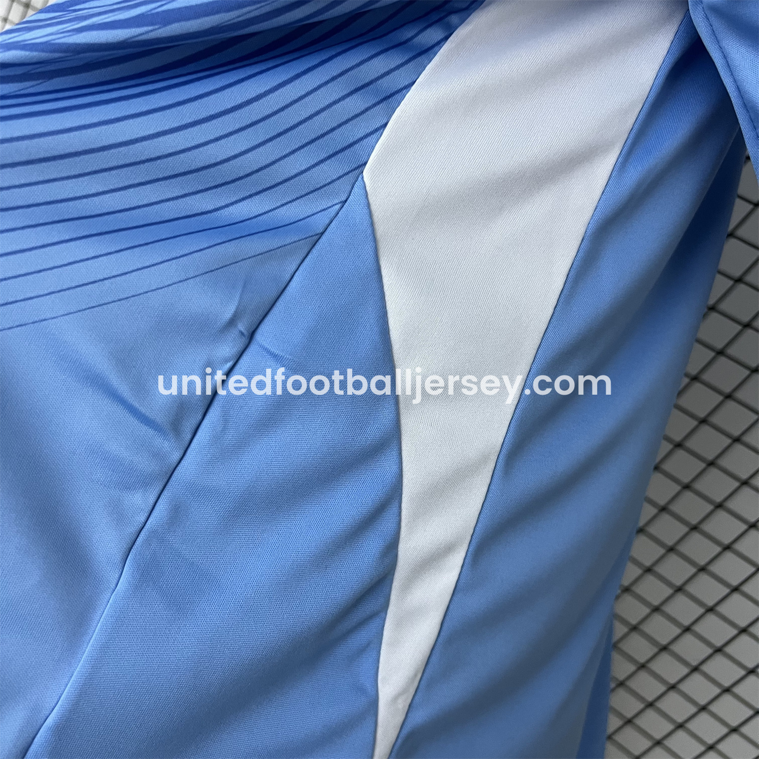 unitedfutballjersey-Real Madrid 25-26 Blue Goalkeeper Jersey - Fans Version