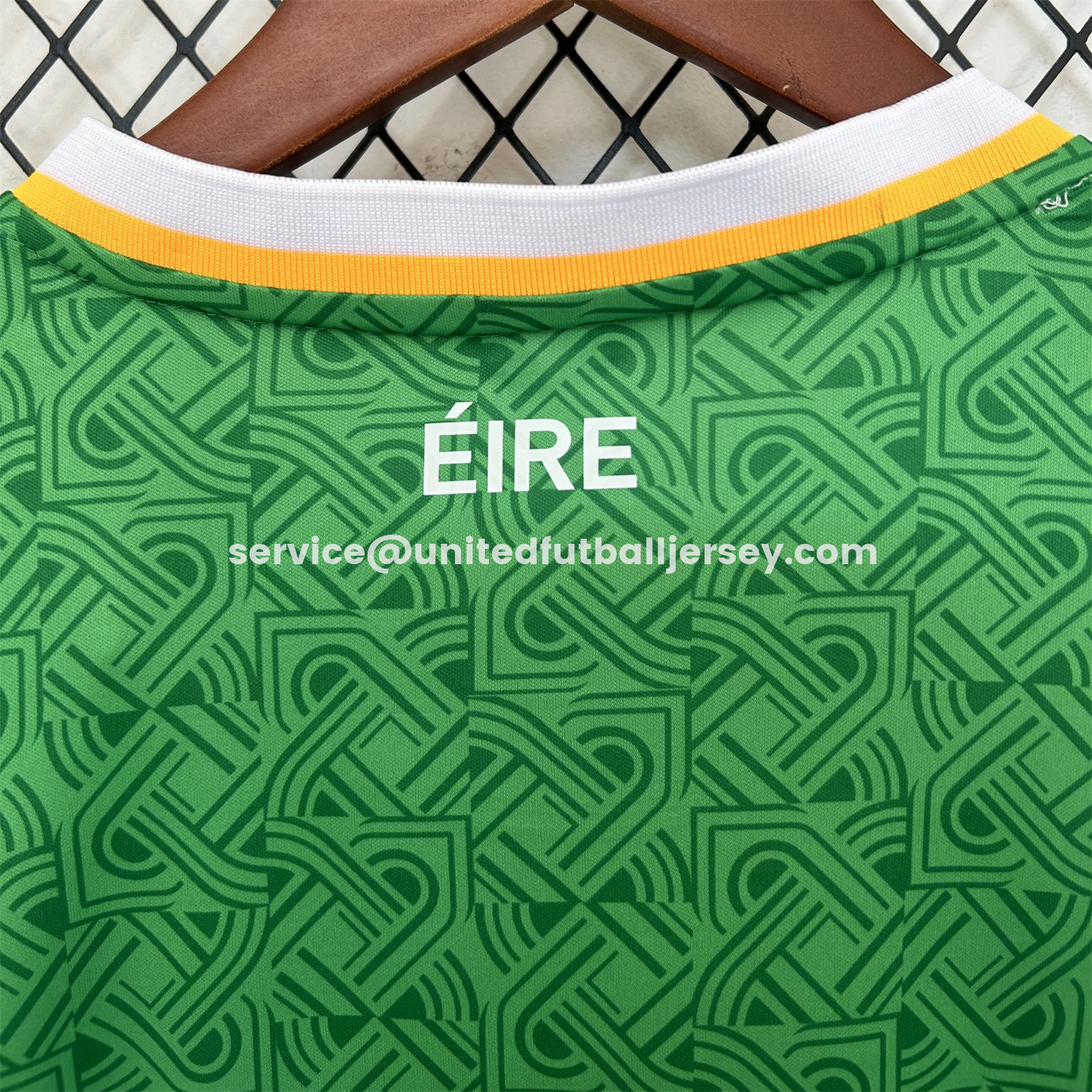 unitedfutballjersey-Ireland 2024 Home Jersey - Fans Version