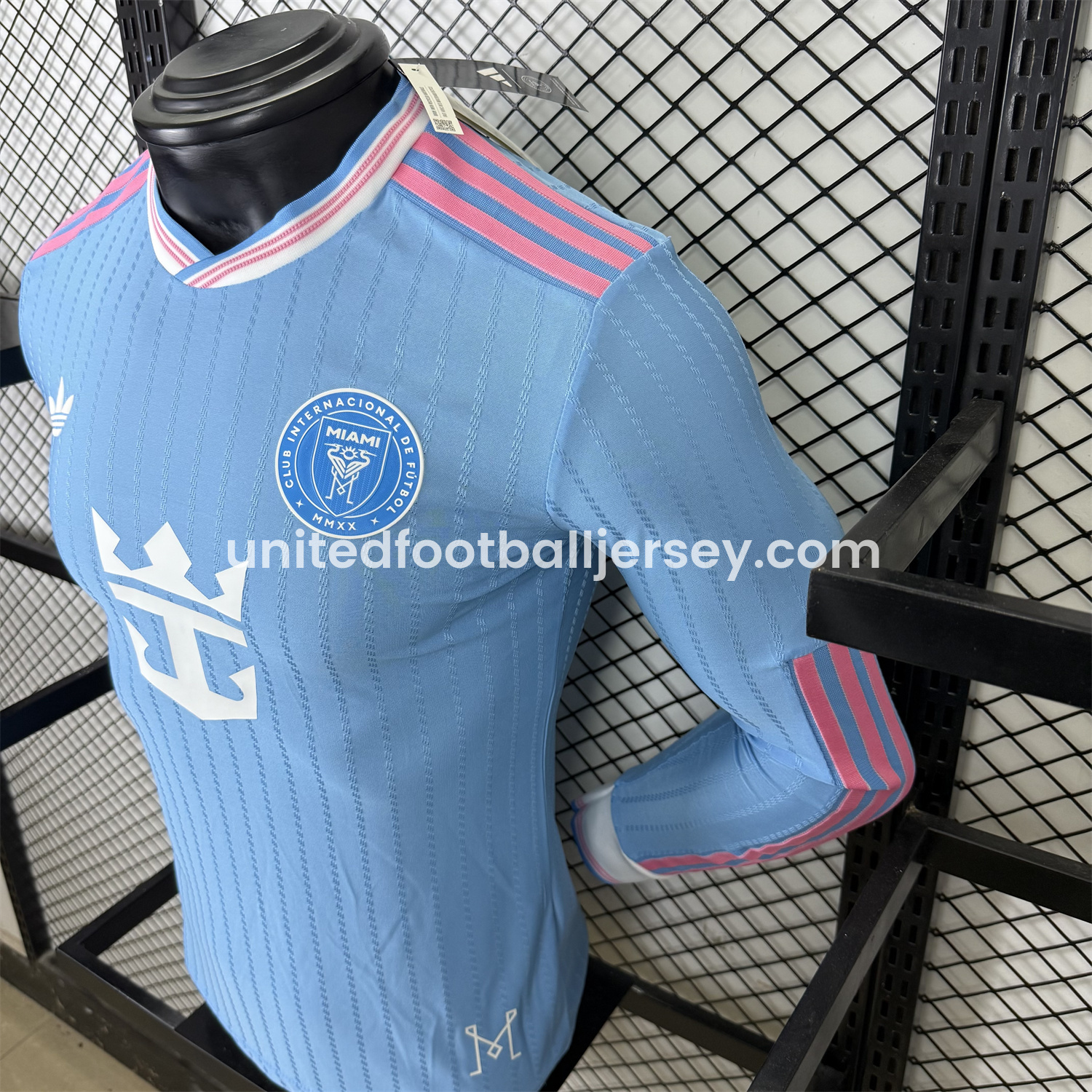 unitedfutballjersey-INT M.A.M 25-26 Third Long Sleeves Jersey - Player Version