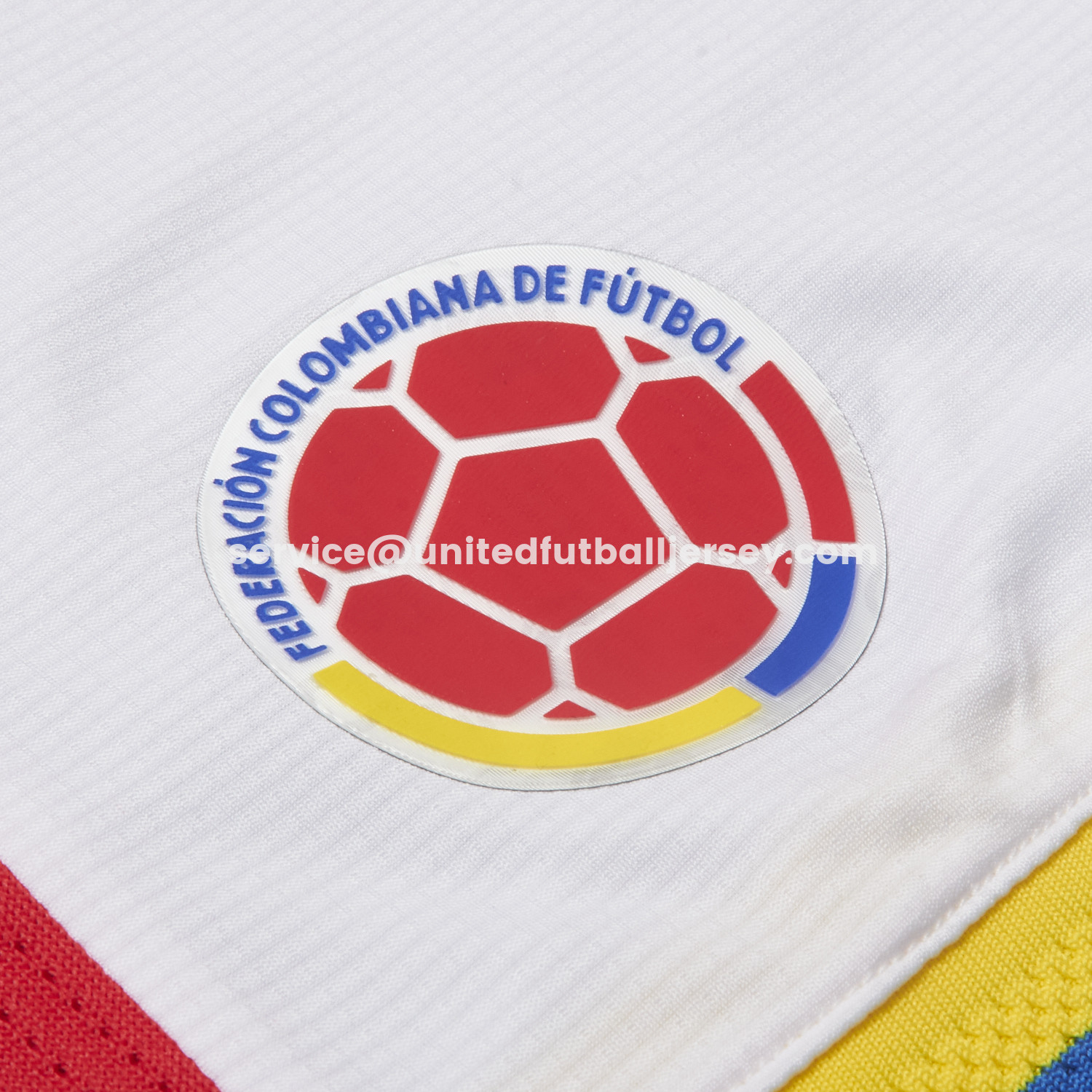 unitedfutballjersey-Colombia 2026 White Shorts - Player Version