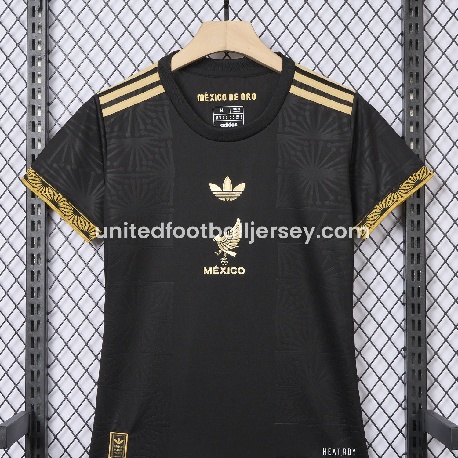 unitedfutballjersey-Women's Mexico 2025 Gold Cup Black Jersey - Fans Version