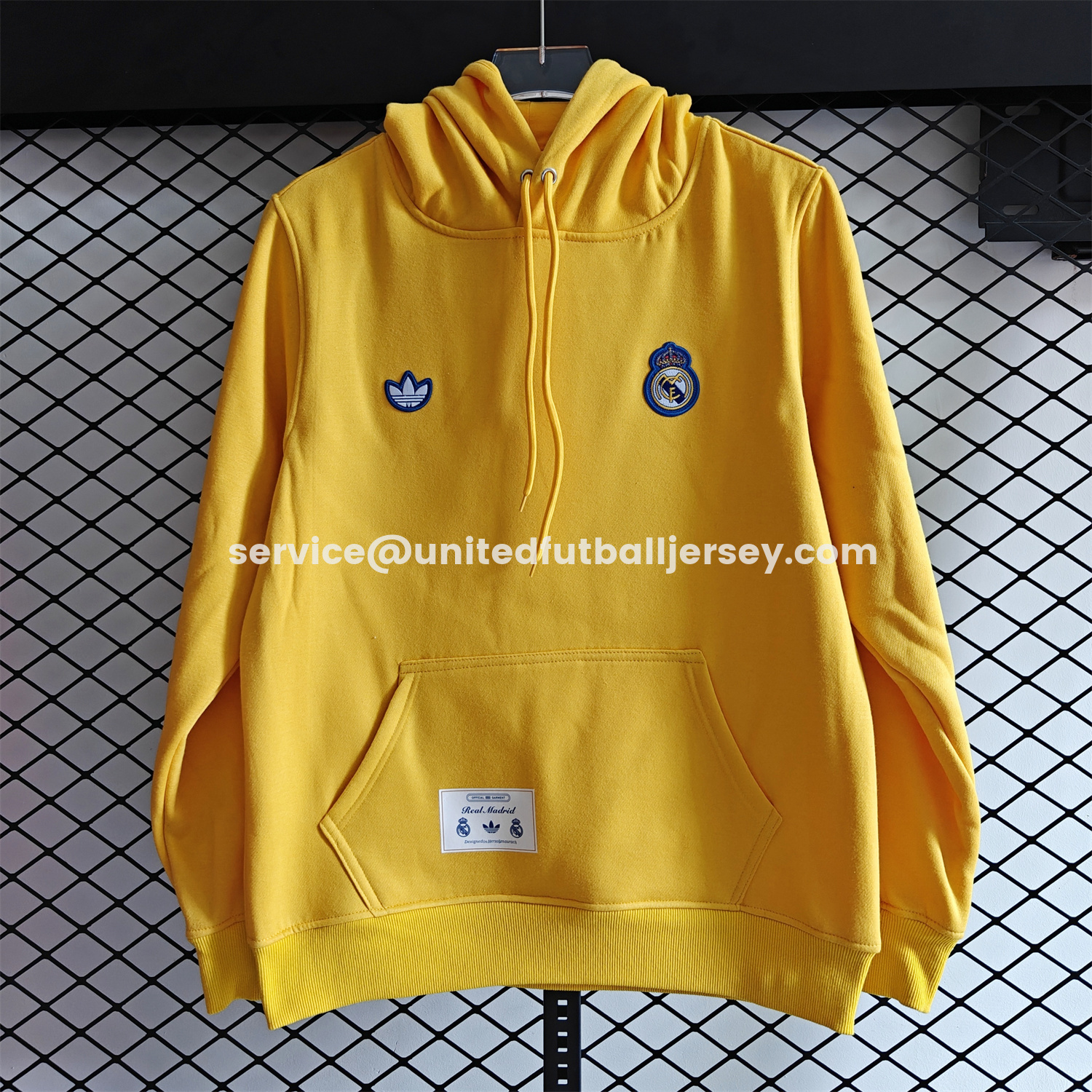 unitedfutballjersey-Real Madrid 25-26 Originals Terrace Icon Unisex Pullover Hoodie